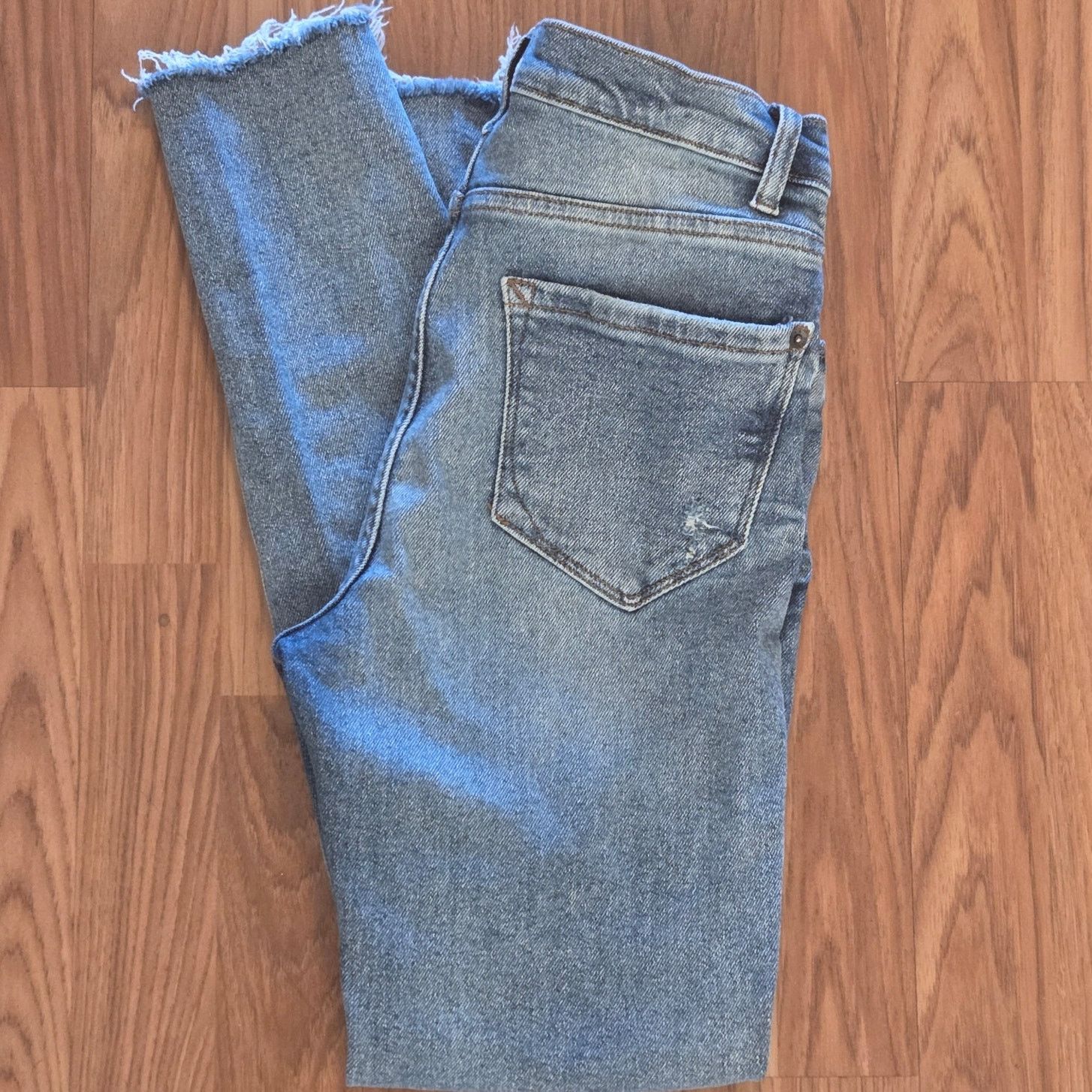 & Other Stories Kensie Women's Blue Denim Jeans - Size 4/27 Size 27" / US 4 / IT 40 - 2 Thumbnail