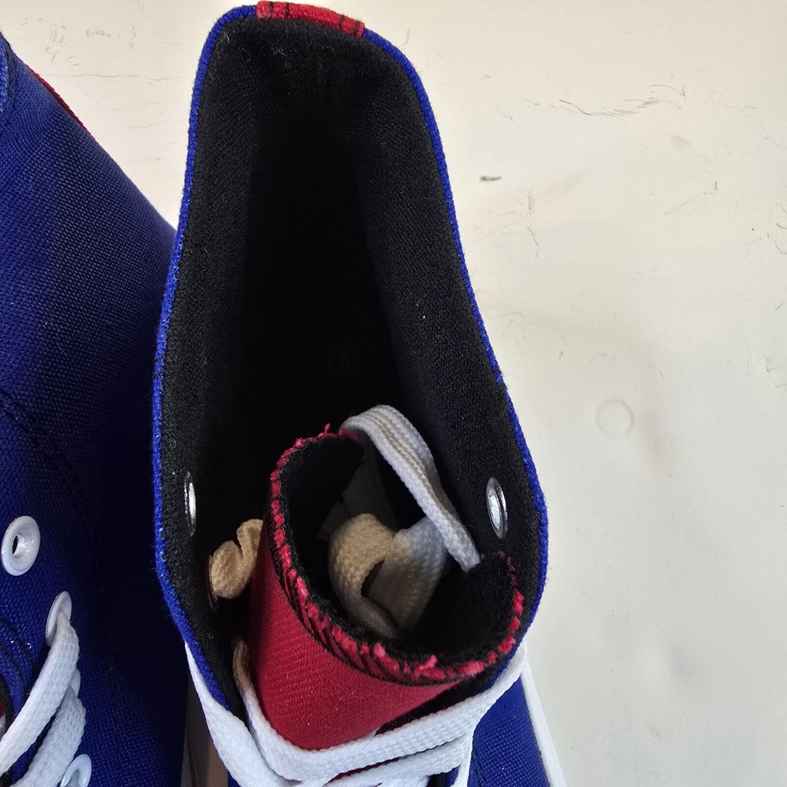 Footjoy New York Giants FOCO High Top Canvas Sneakers Men's Size 9 Size US 9 / EU 42 - 6 Thumbnail