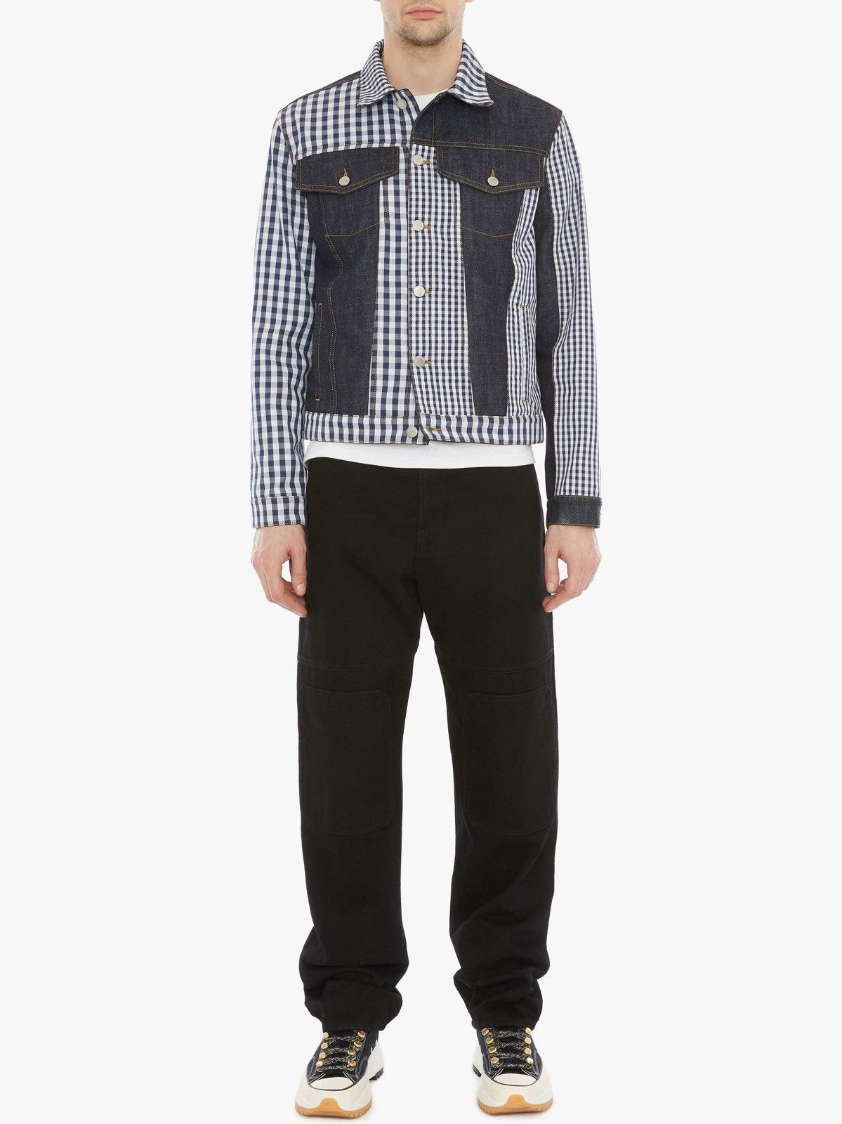 JW Anderson JW Anderson gingham denim patch jacket Size US XS / EU 42 / 0 - 2 Thumbnail