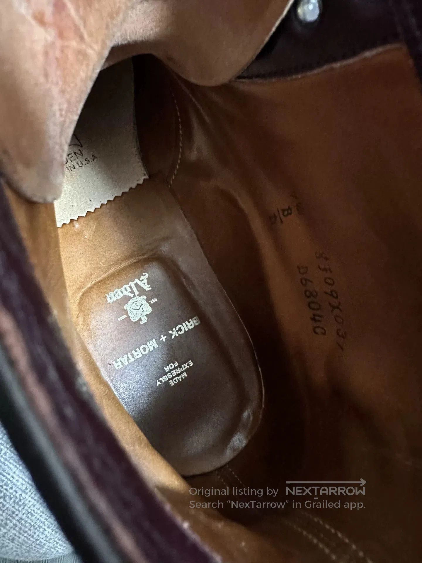 Alden Alden Shell Cordovan Jumper Captoe. Size US 7.5 / EU 40-41 - 8 Thumbnail
