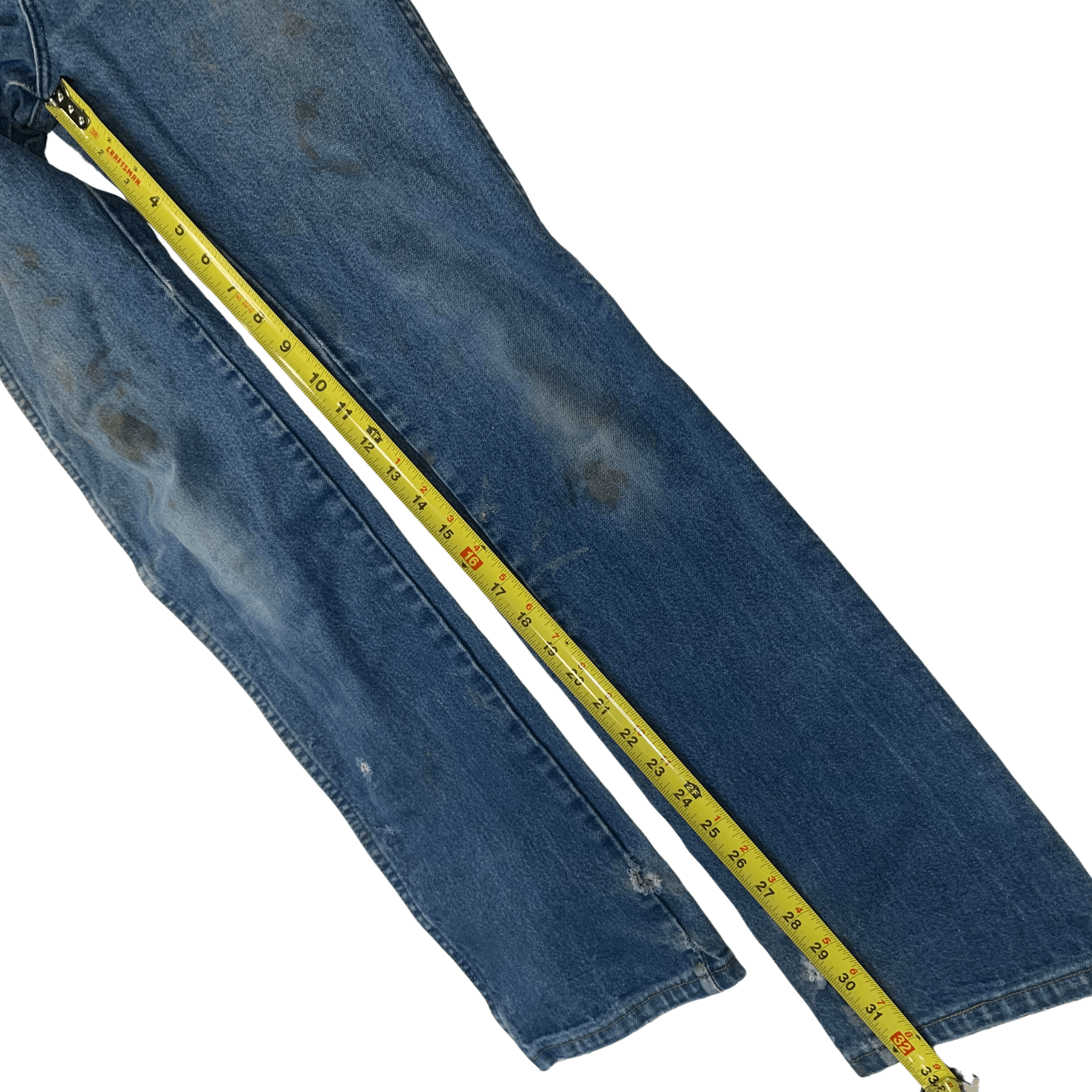 Wrangler Wrangler Rugged Distressed Relaxed Fit Jeans | 32x34 Size US 32 / EU 48 - 6 Thumbnail