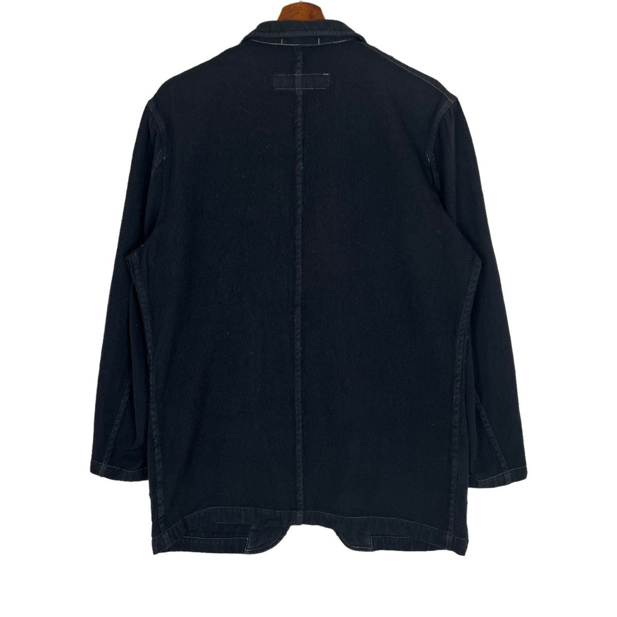 Comme des Garcons Homme Plus Black Deconstructed Jacket Size US S / EU 44-46 / 1 - 6 Thumbnail