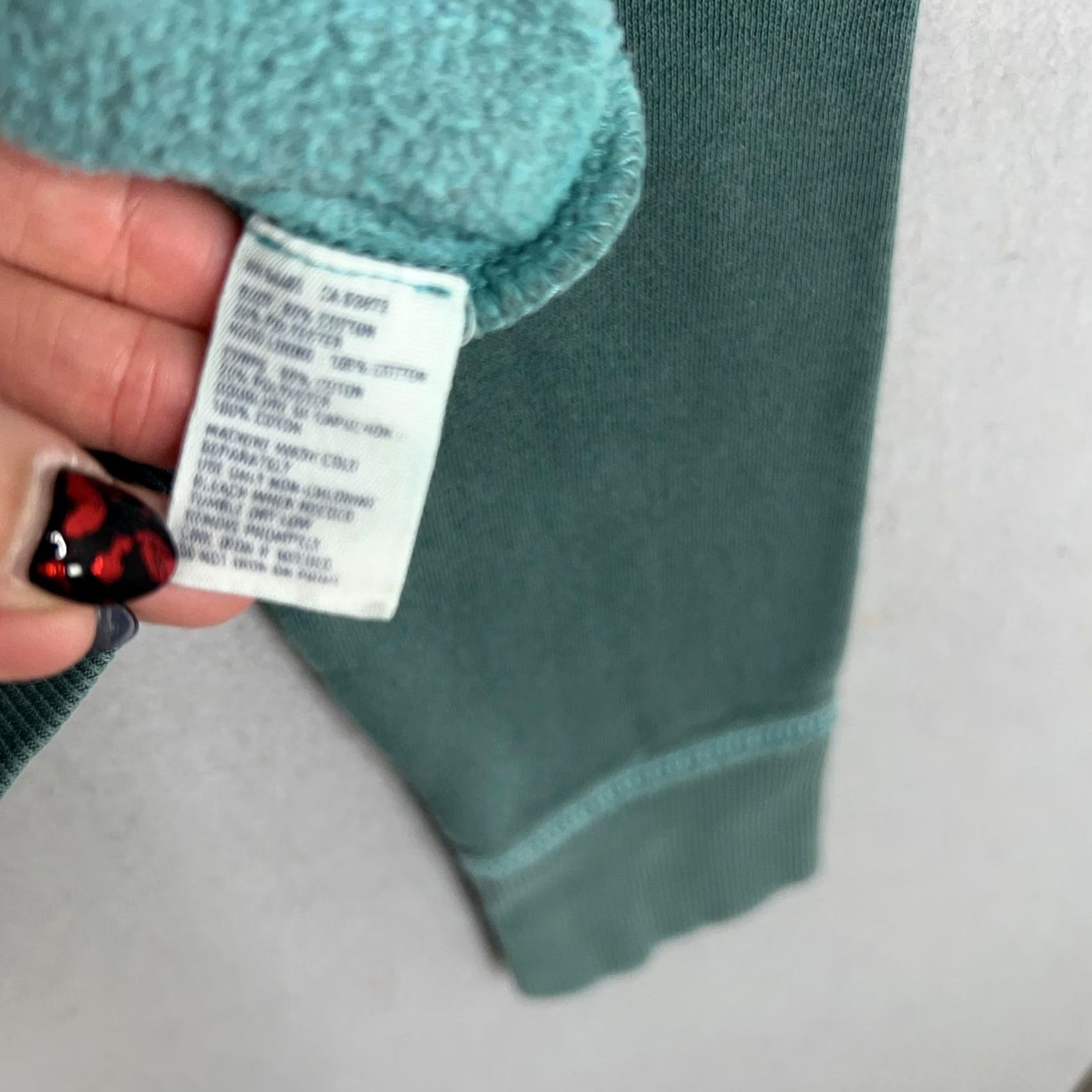American Eagle Outfitters American Eagle Outfitters Hoodie Womens Medium Green Pullover Graphic 1977 Y2K Size M / US 6-8 / IT 42-44 - 7 Thumbnail