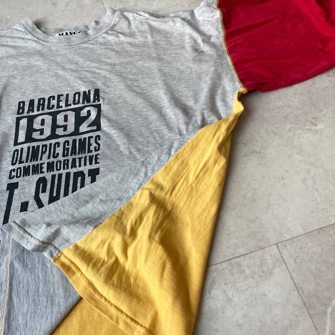 Mango Vintage 90s Mango Barcelona Olympic Games Oversized Tee Size US M / EU 48-50 / 2 - 3 Thumbnail