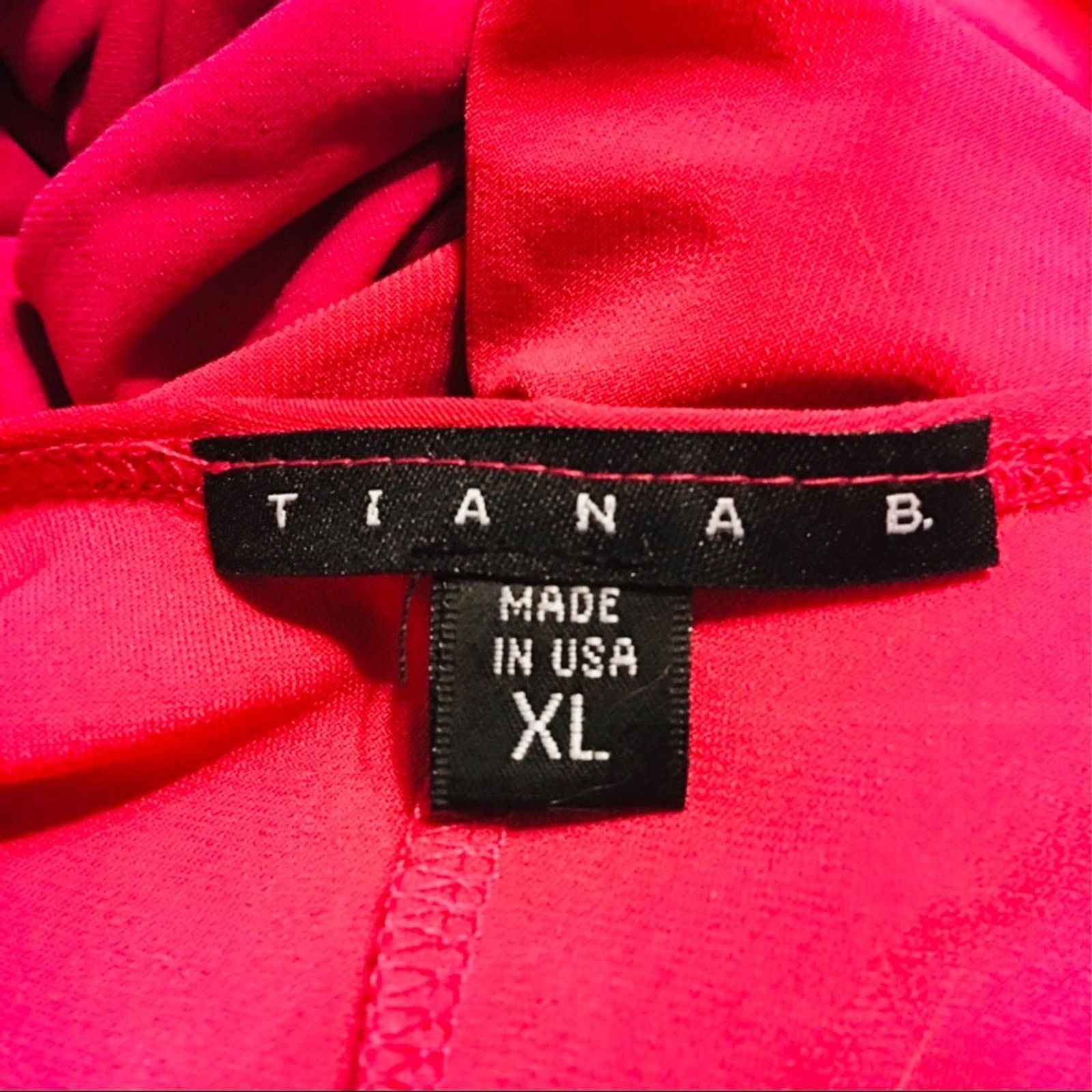 Other Tiana B hot pink tunic top dress NWT XL Size XL / US 12-14 / IT 48-50 - 5 Thumbnail