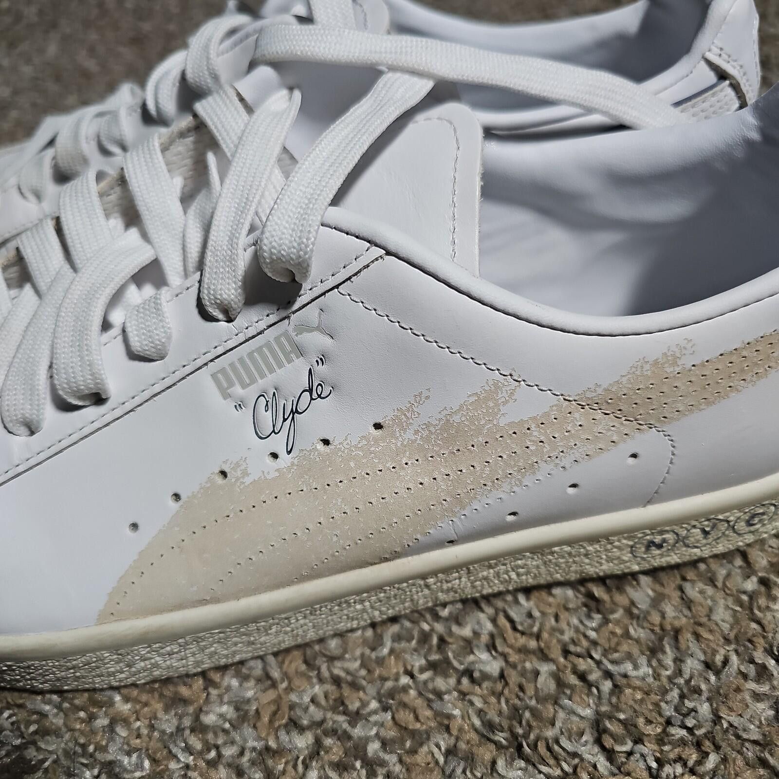 Puma PUMA X Extra Butter Clyde NYC Mens White Shoes 392450-01 Size US 11 / EU 44 - 10 Thumbnail