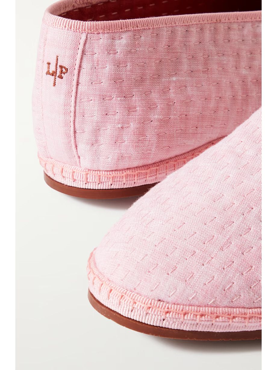 Loro Piana o1w1db10725 Loafers in Pink Size US 6 / IT 36 - 4 Thumbnail