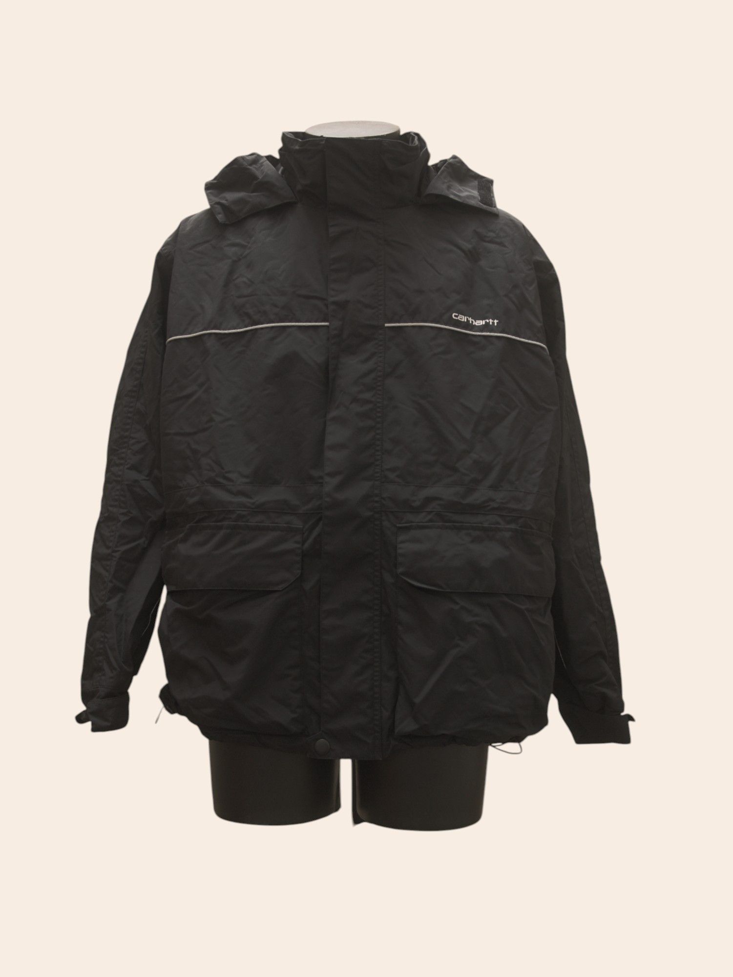Carhartt Carhartt Reflective Lined Rain Jacket Black (M) Size US M / EU 48-50 / 2 - 1 Thumbnail