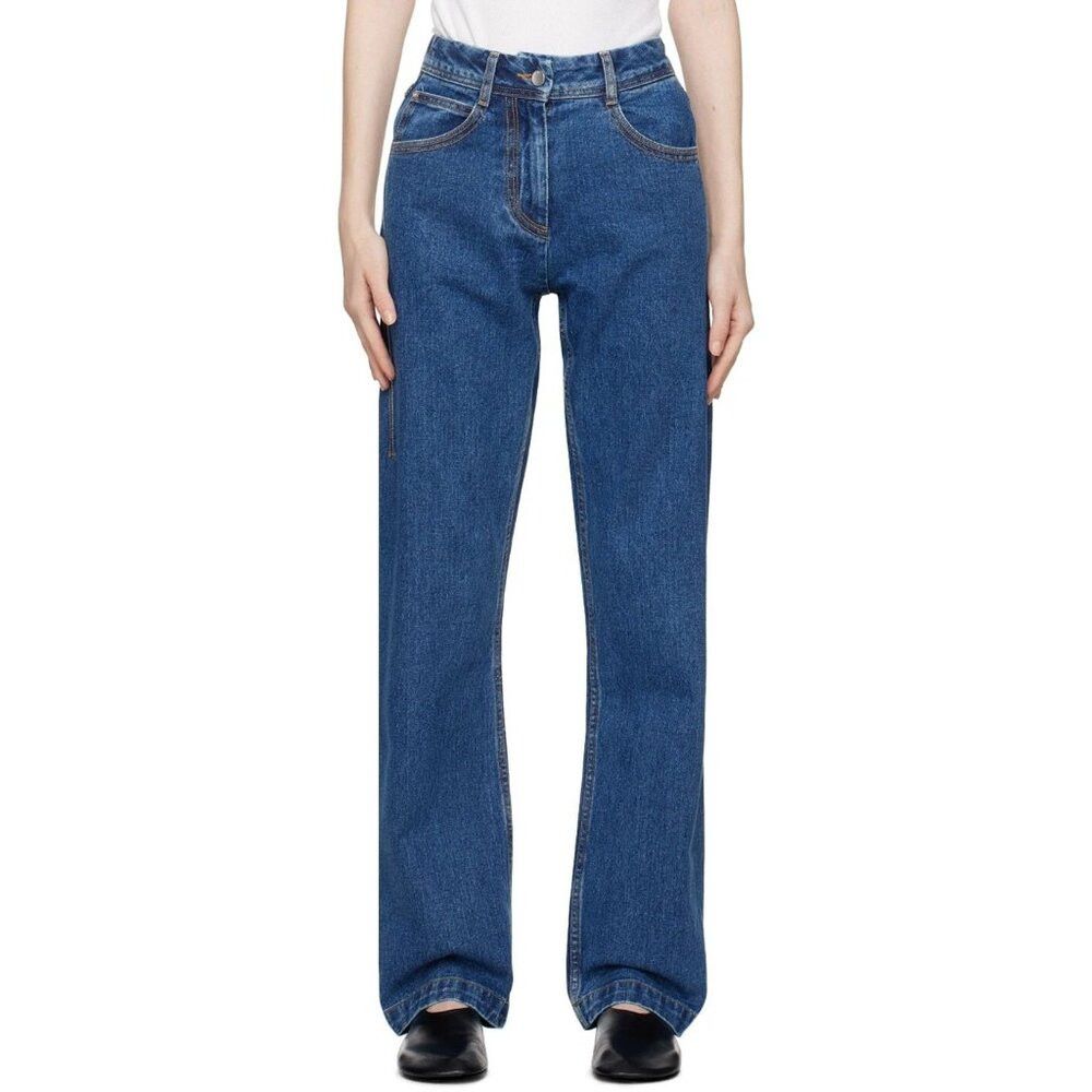 LOW CLASSIC Low Classic Straight-Leg Jeans Size M Womens Indigo Blue Size 30" / US 8 / IT 44 - 1 Thumbnail