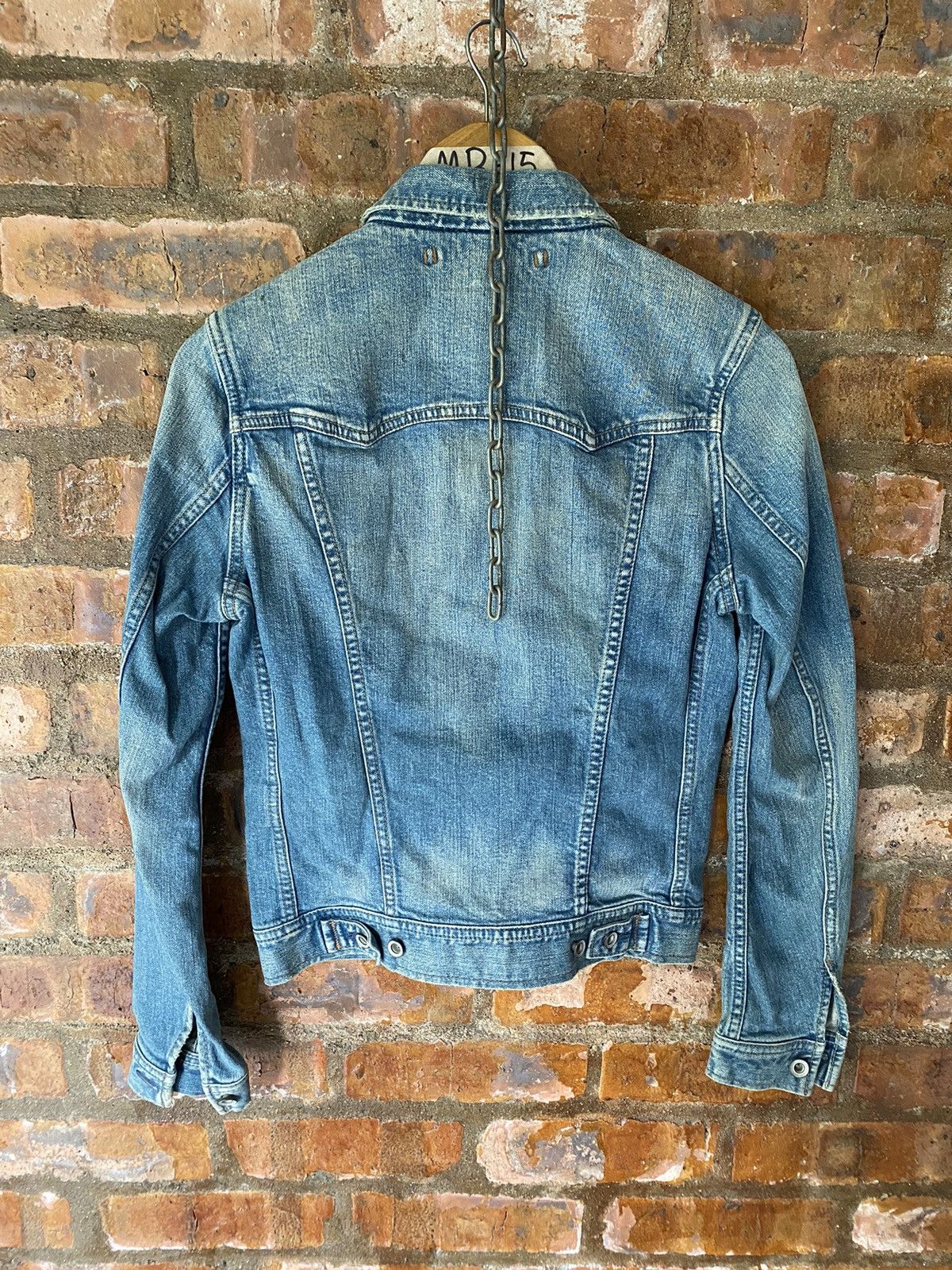 GOA 2000s GOA stone wash V denim Jacket Size US S / EU 44-46 / 1 - 11 Thumbnail