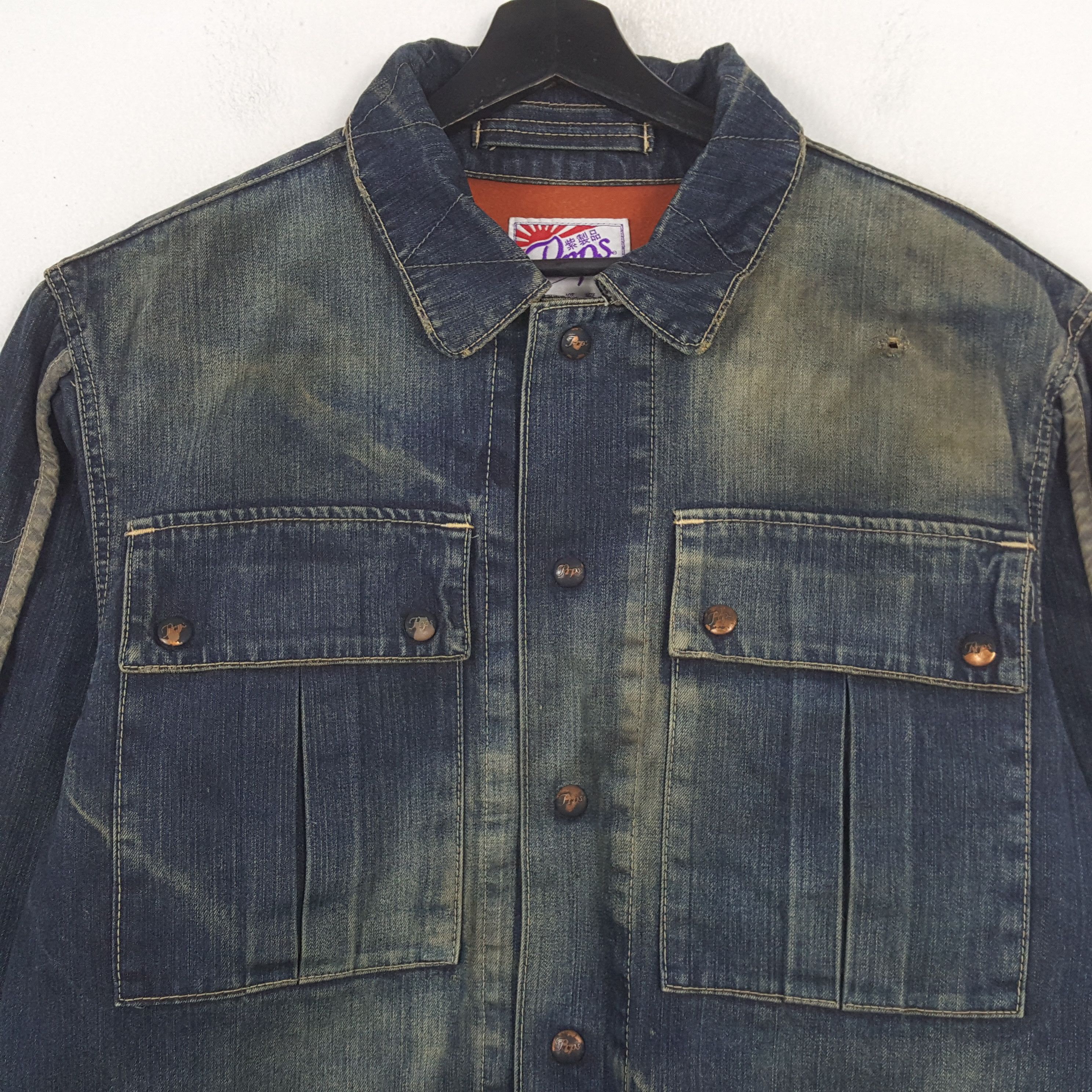 Prps Prps Fashion Design Style Jacket RR15 Size US M / EU 48-50 / 2 - 2 Thumbnail