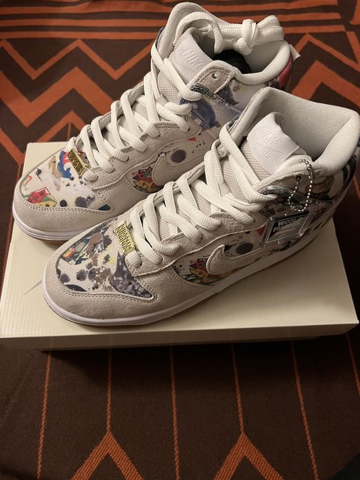 Supreme (FINAL PRICE DROP) Supreme/Nike SB Rammellzee Dunk High