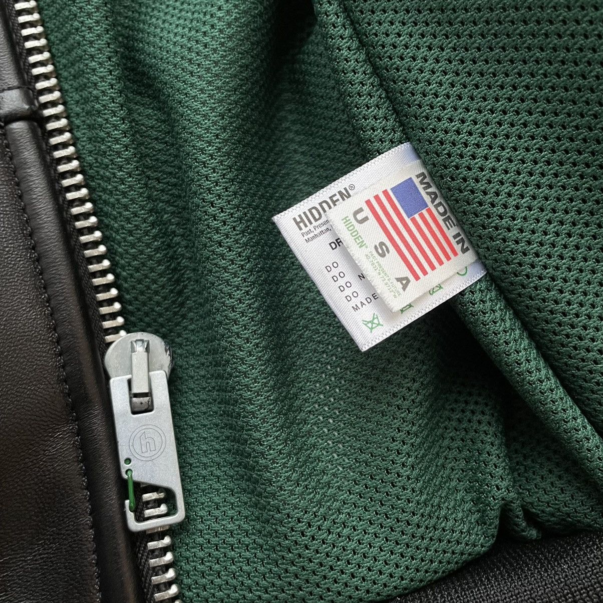 HIDDEN 1 of 20 / Hidden NY × AVIREX Leather Bomber – Size L Size US L / EU 52-54 / 3 - 12 Thumbnail
