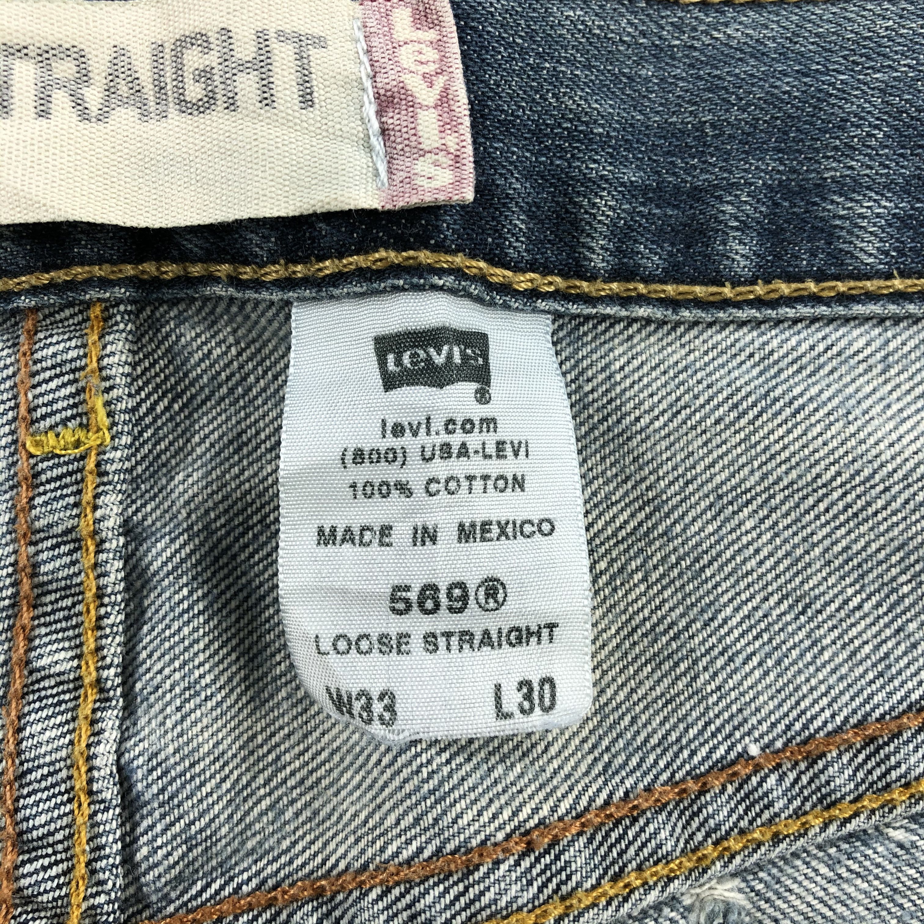 Levi's × Vintage Vintage Levis 569 Jeans-JM2474 Size US 35 - 13 Thumbnail