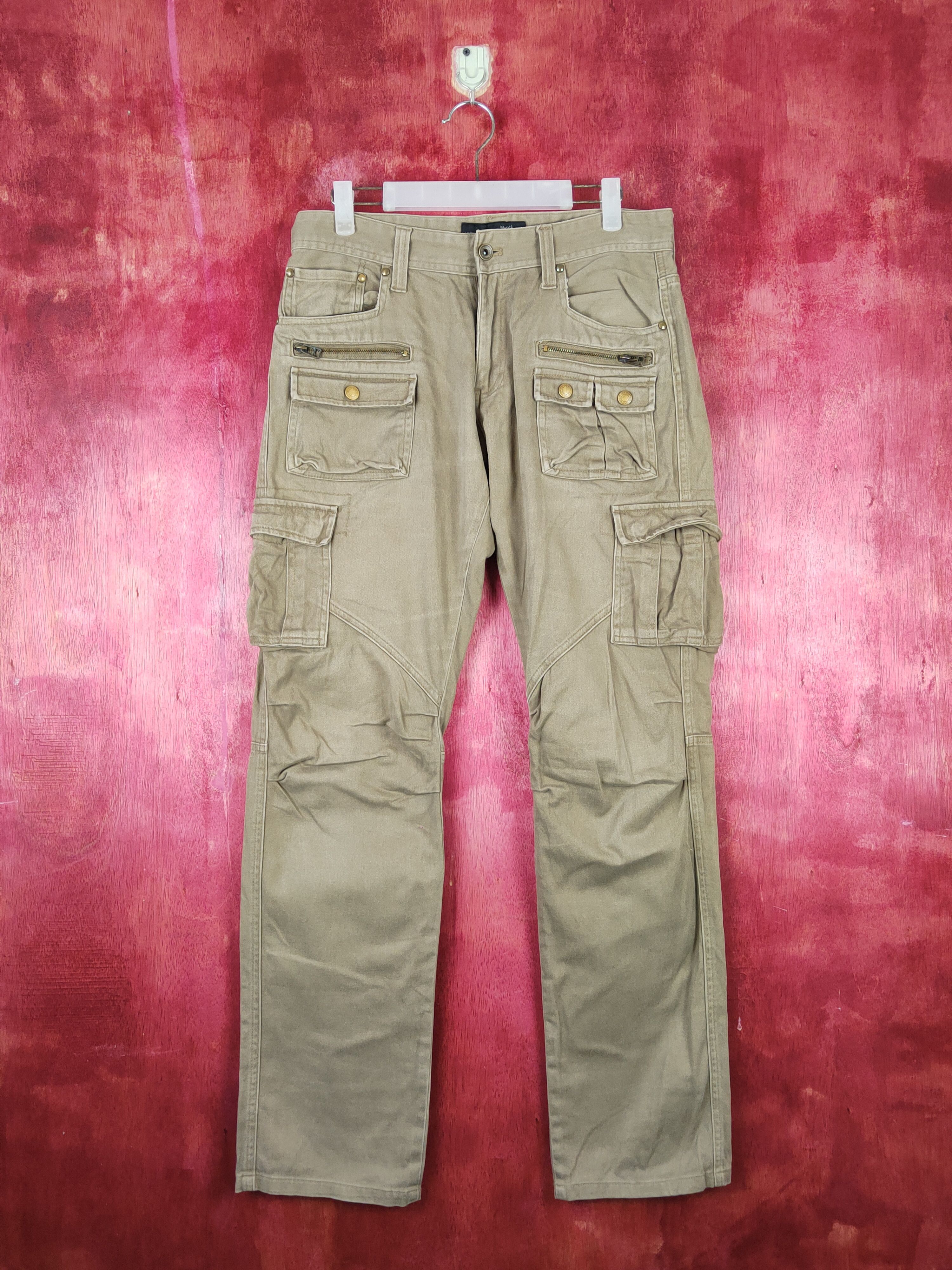 image of Mossimo Brown Multipocket Tactical Cargo Pants S1346Dl, Men's (Size 32)