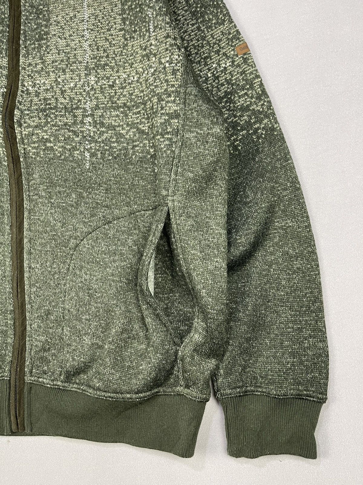Golden Bear GOLDEN BEAR NATIVE NAVAJO GREEN ZIPPER SWEATER Size US L / EU 52-54 / 3 - 4 Thumbnail