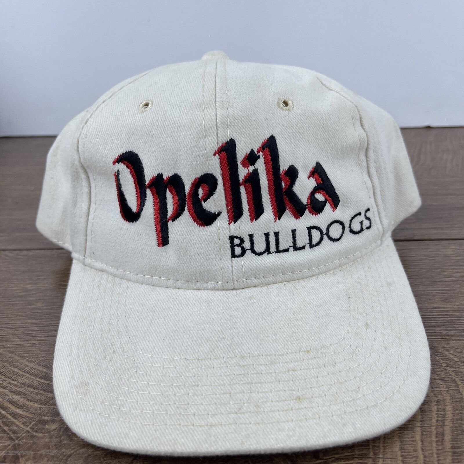 Other Opelika Bulldogs Hat Opelika White Hat Adjustable Snapback A Size ONE SIZE - 4 Thumbnail