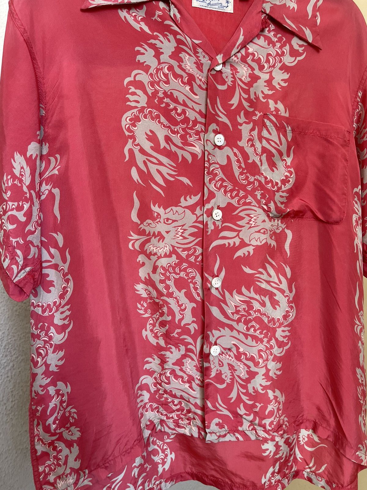 Sun Surf Sun Surf Dragon Floral Rayon Button Shirt Toyo Enterprise Size US S / EU 44-46 / 1 - 3 Thumbnail