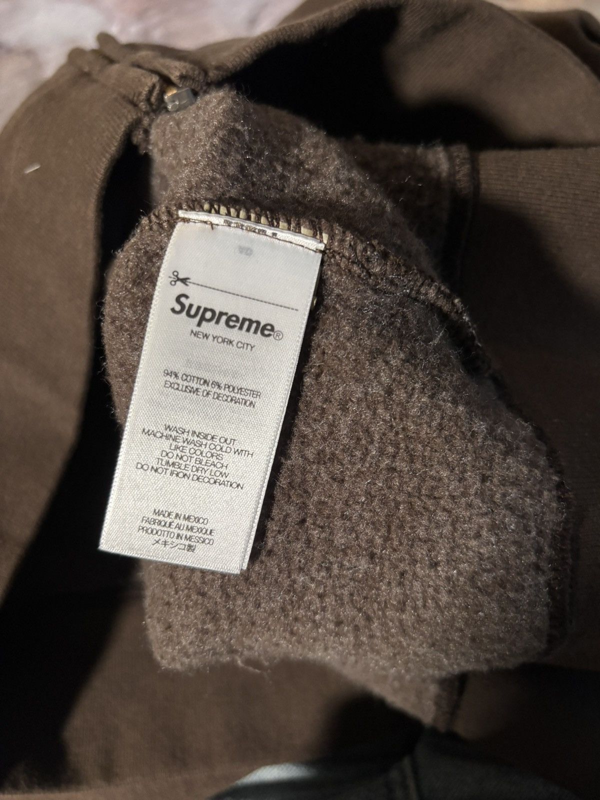Supreme Brown Supreme jogging set Size US S / EU 44-46 / 1 - 3 Thumbnail