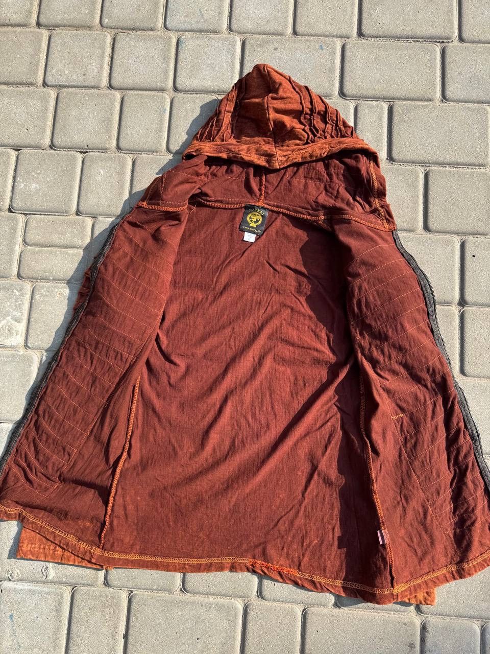 Vintage Y2K Nepal Razor Cut Zip Size L / US 10 / IT 46 - 6 Thumbnail