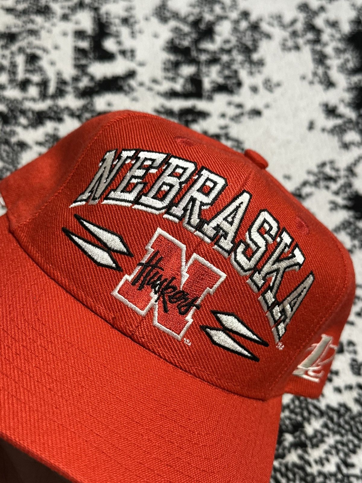 Logo Athletic Vintage Nebraska Huskies Diamond Spike Logo Athletic Hat Size ONE SIZE - 2 Thumbnail
