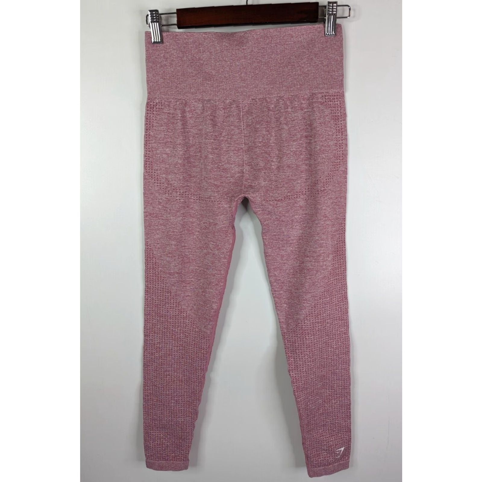 Gymshark Gymshark Leggings Women S Pink Seamless Vital Contour Compression Activewear Logo 90s? Size 28" / US 6 / IT 42 - 4 Thumbnail