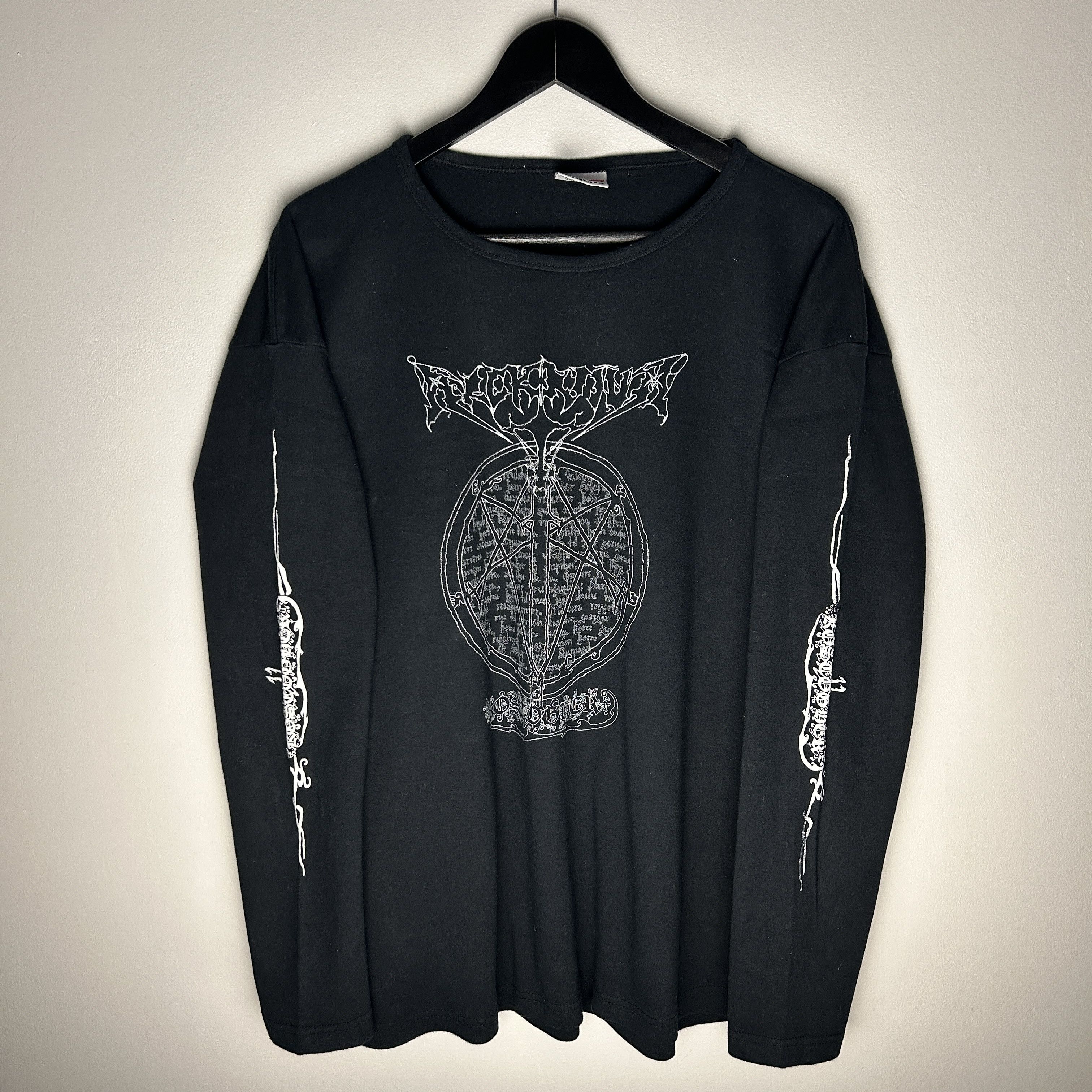 Vintage Arckanum Kostogher 1997 Black Metal Band T-shirt