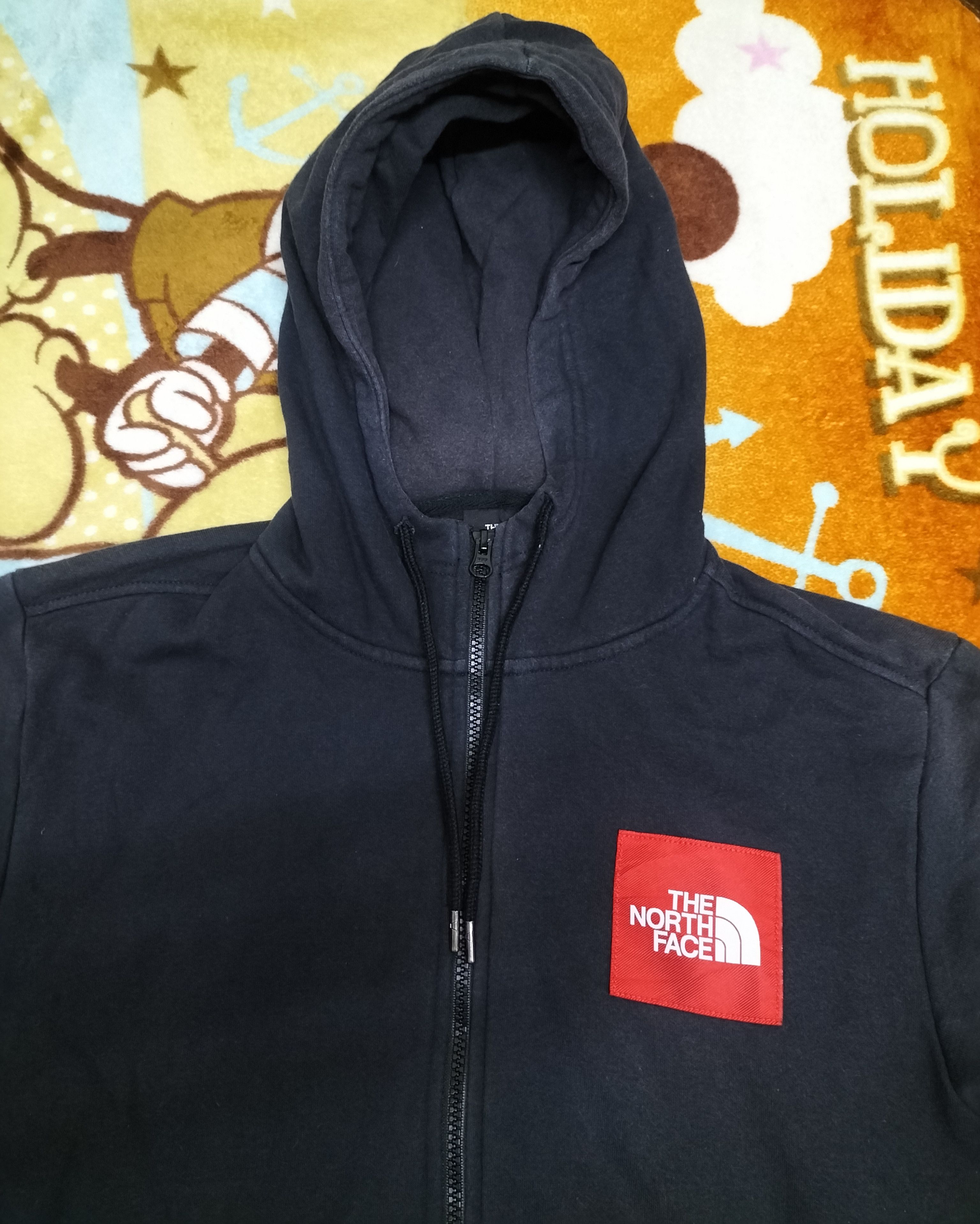 The North Face The north face red box patch zipper hoodie Size US M / EU 48-50 / 2 - 3 Thumbnail