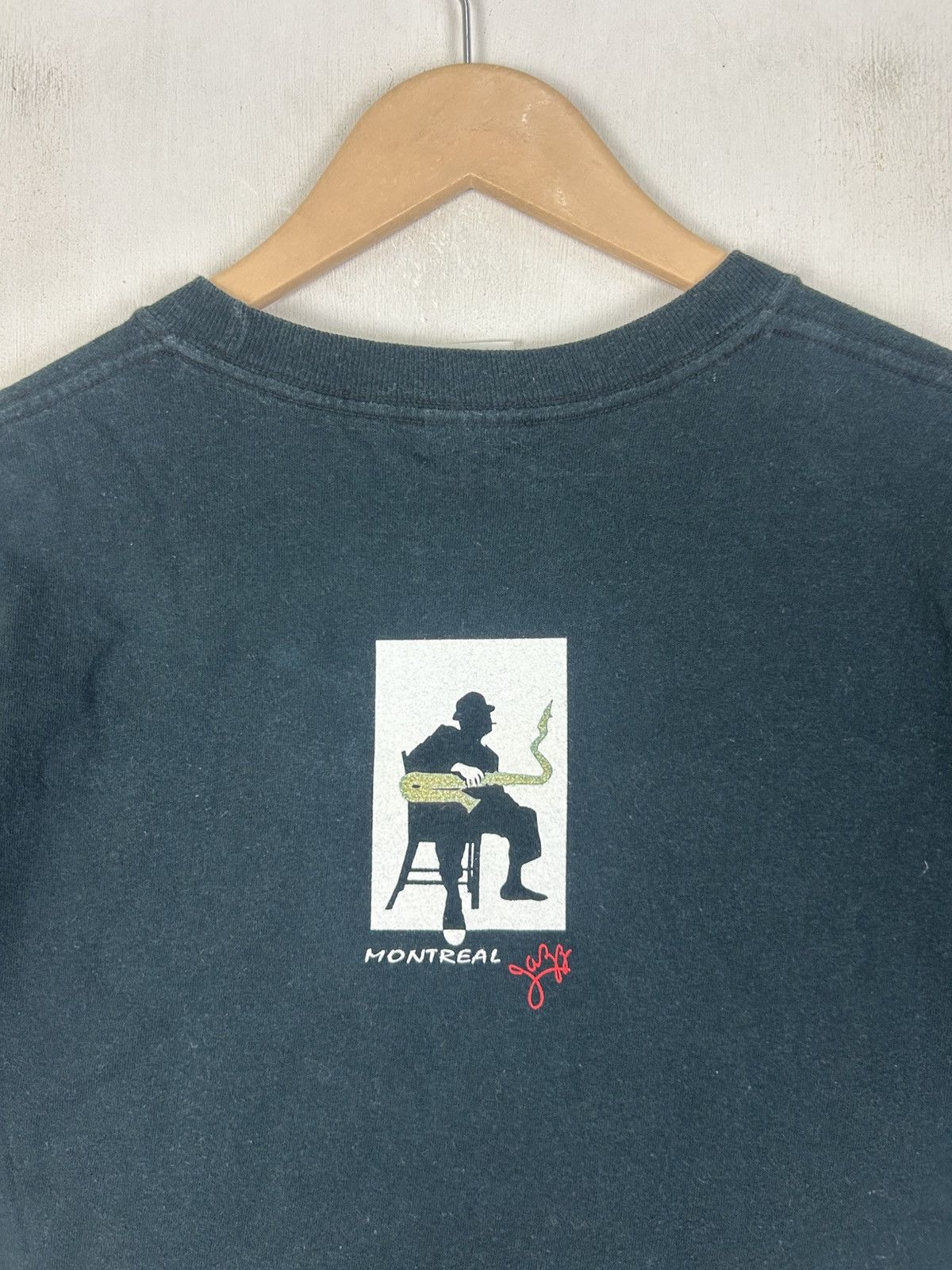 Band Tees × Vintage Vintage Montreal Jazz / Cartoon Art , Music Cocert / Miles Size US M / EU 48-50 / 2 - 4 Thumbnail