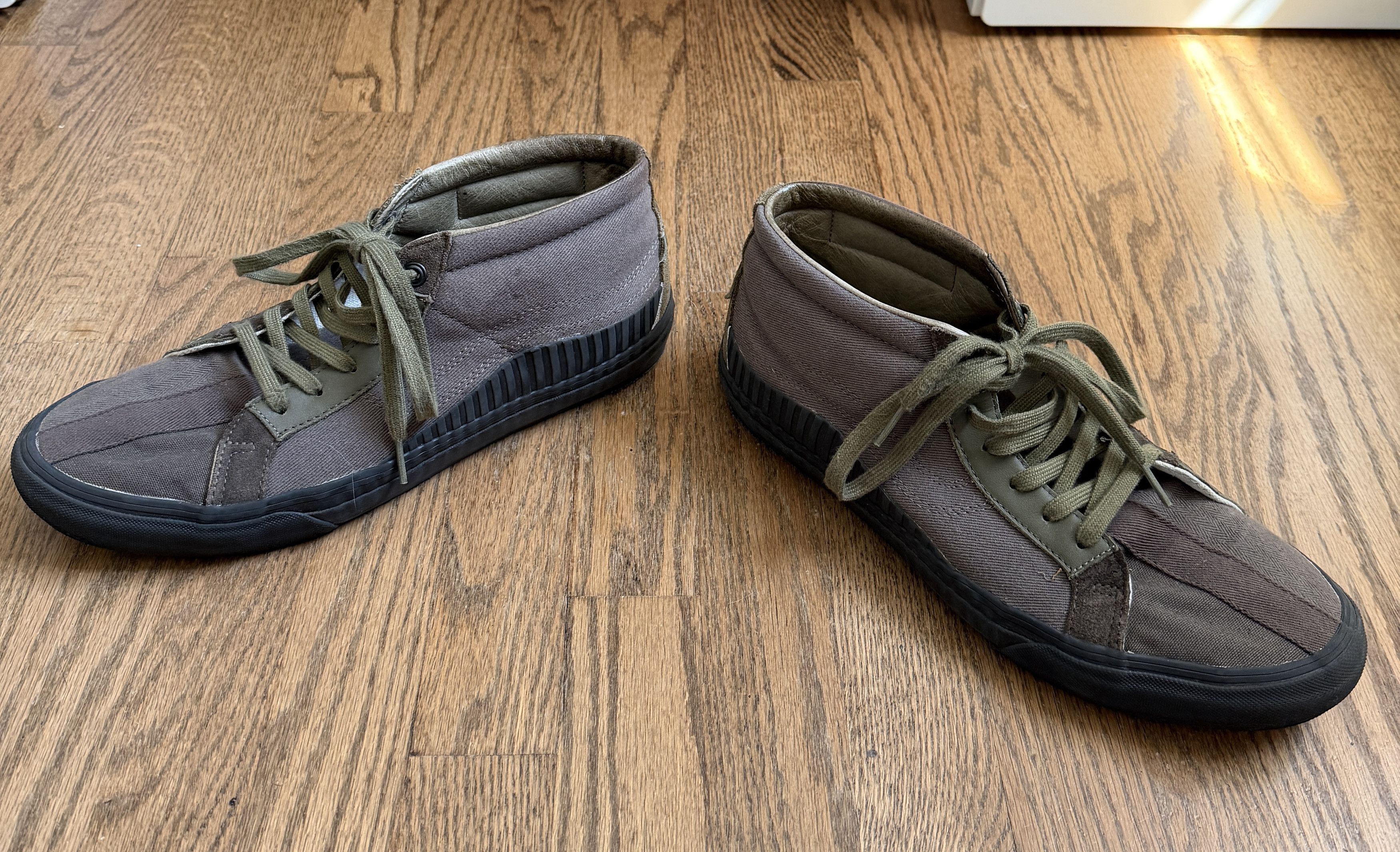 Vans ans Vault x Taka Hayashi 138 LX Military Green Morse Code Size US 12 / EU 45 - 5 Thumbnail