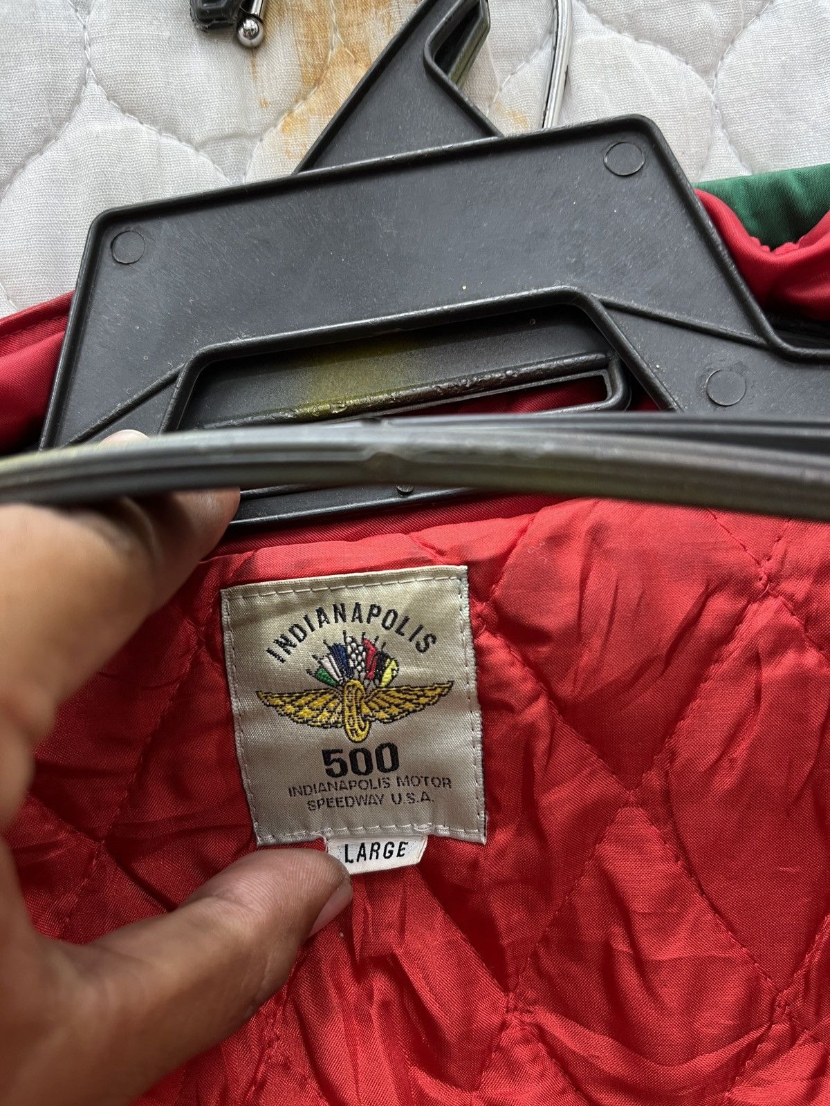 Sports Specialties 🔥🔥🔥VTG INDIANAPOLIS 500 MILES RACE USA JACKET Size US M / EU 48-50 / 2 - 9 Thumbnail