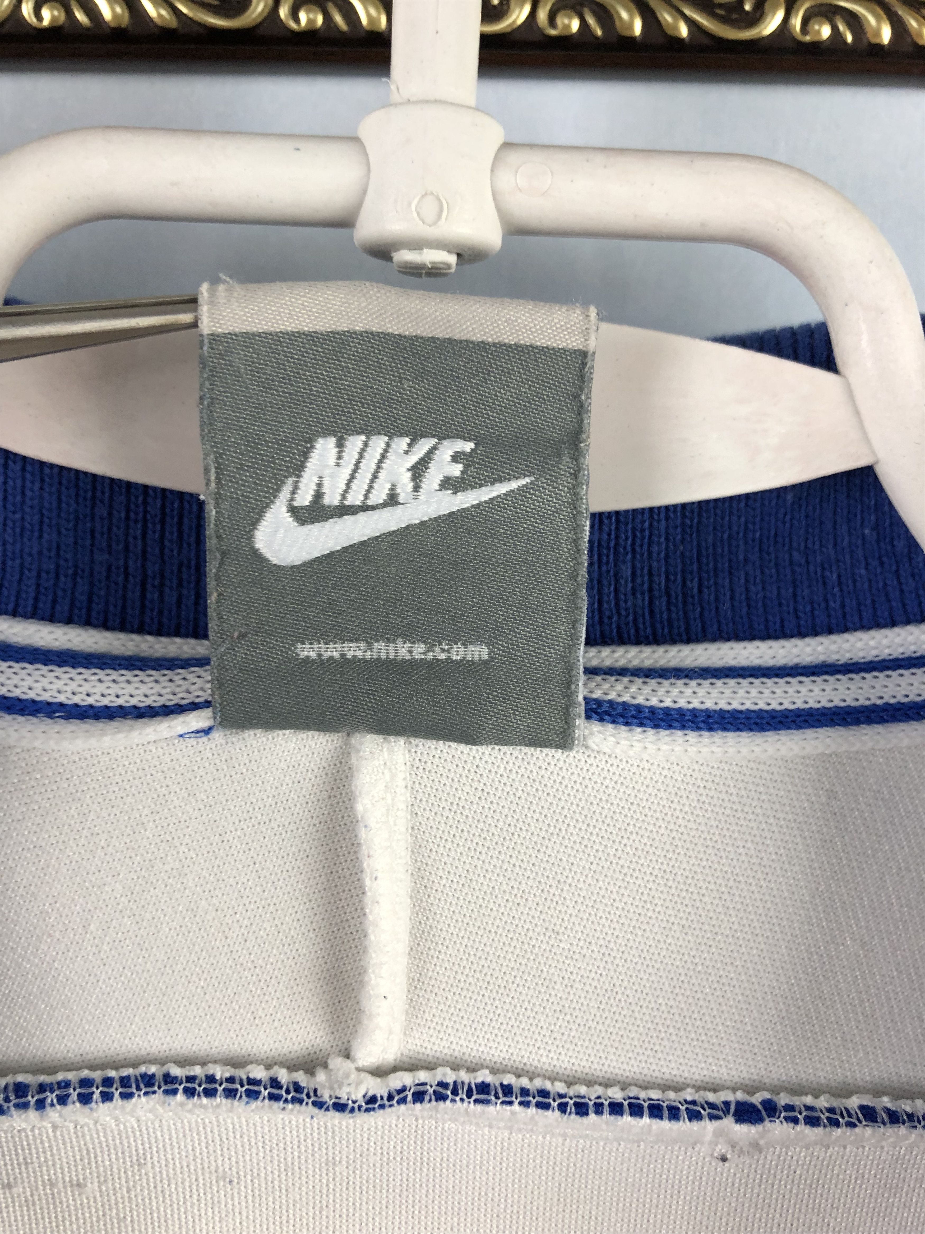 Nike × Vintage Vintage Nike Brazil Jacket Soccer Track Top White Zip Size US XXL / EU 58 / 5 - 13 Thumbnail