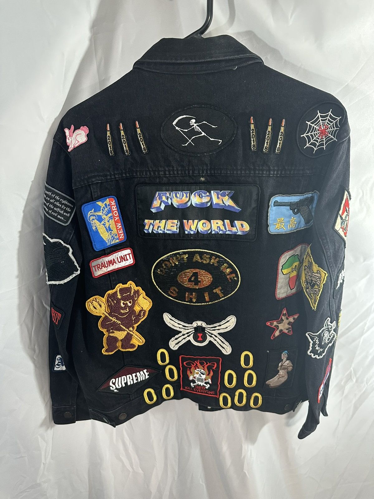 Supreme Supreme PATCHEORK DENIM JACKET Size US L / EU 52-54 / 3 - 6 Thumbnail