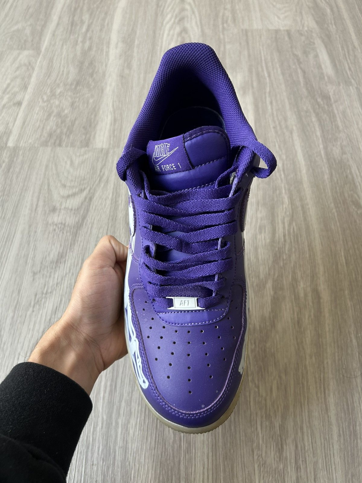 Nike Nike Air Force 1 Low 07’ Purple Skeleton Size 11 Size US 11 / EU 44 - 8 Thumbnail