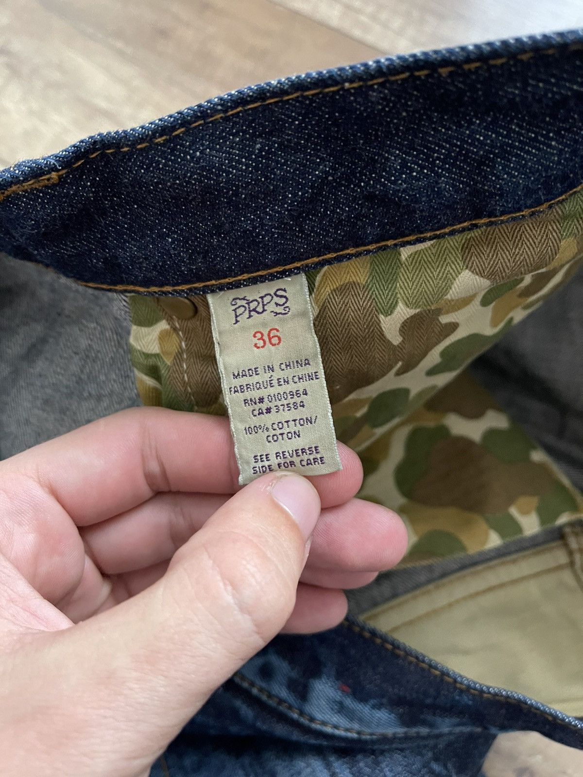 Prps PRPS Denim Indigo Jeans Japanese Size US 36 / EU 52 - 17 Thumbnail