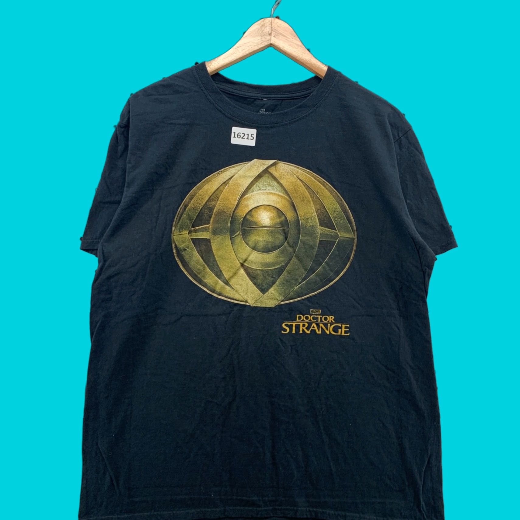 Vintage VINTAGE Marvel Doctor Strange T-Shirt Black Adult Large Short Sleeve Movie Mens Size US L / EU 52-54 / 3 - 1 Thumbnail
