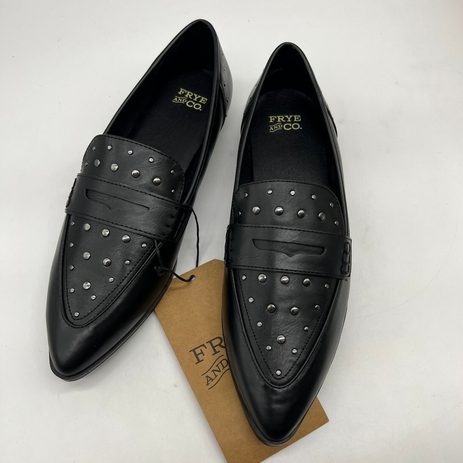 Other Frye and Co. Womens Elara Closed Toe Loafers Black Size 7.5M Size US 7.5 / IT 37.5 - 1 Thumbnail