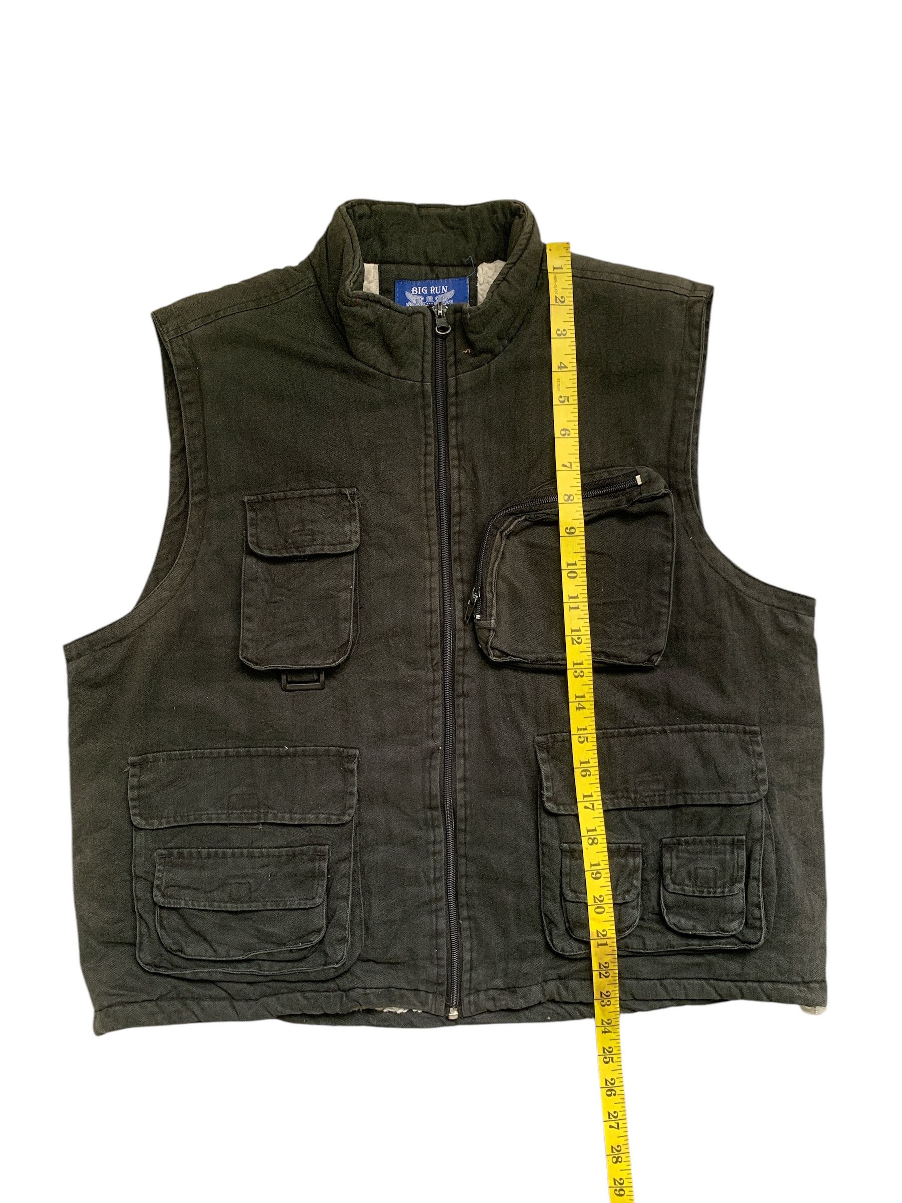 Japanese Brand × Vintage Rare Design Vintage Big Run Sherpa Vests Size US L / EU 52-54 / 3 - 8 Thumbnail