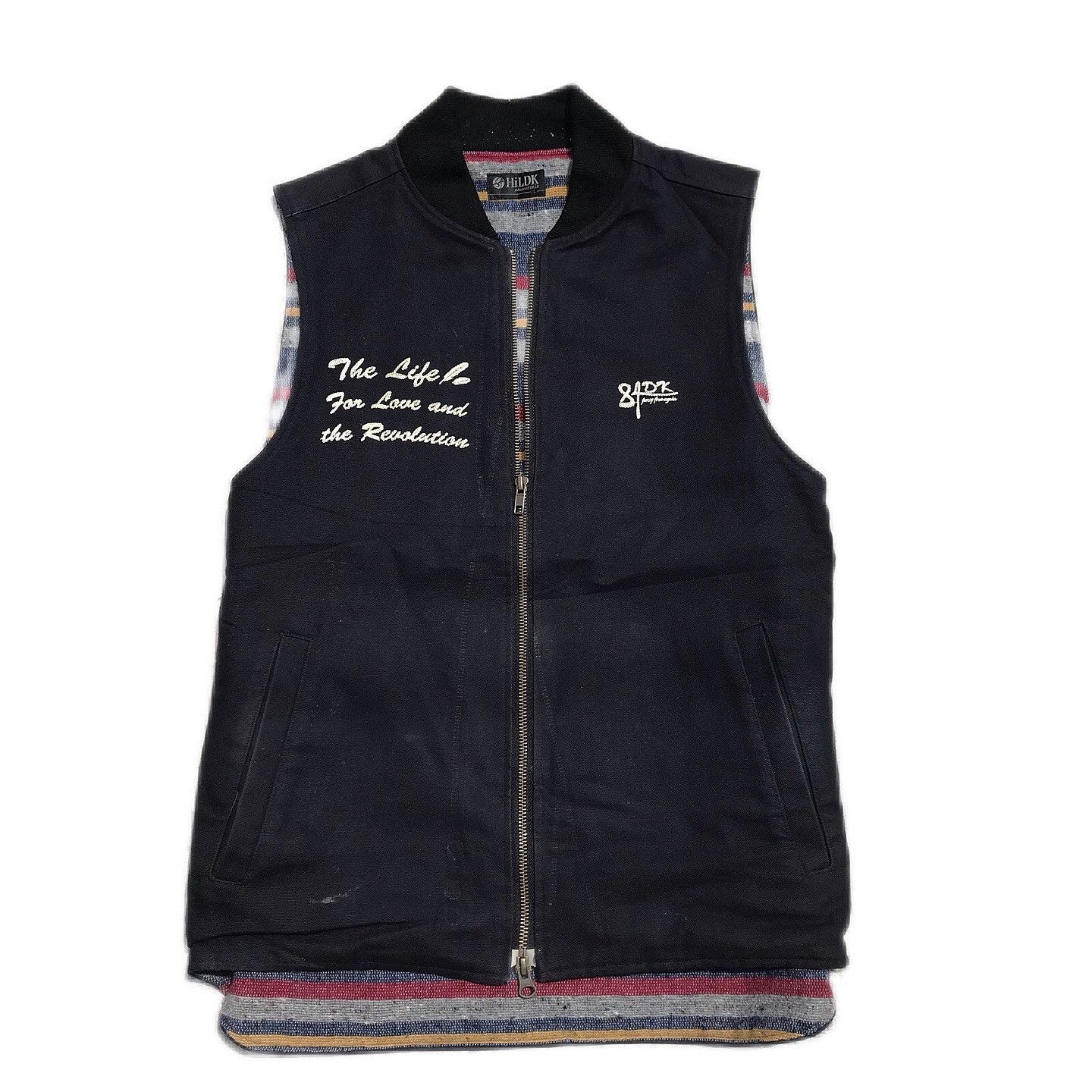 Japanese Brand Japanese Rugged Vest Hildk 81Dk FFA TYPEFONT Biker America Size US L / EU 52-54 / 3 - 1 Thumbnail