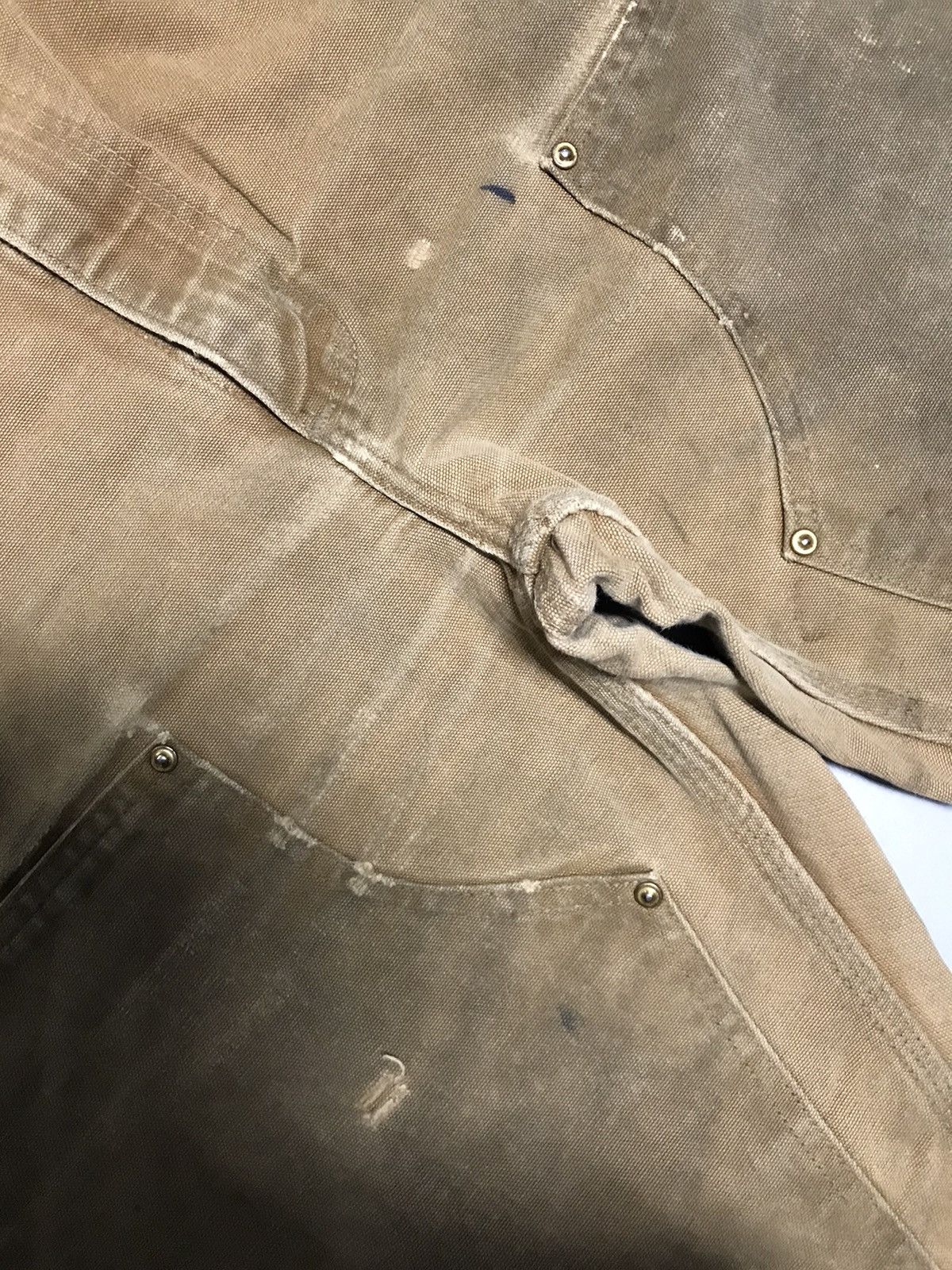 Carhartt Vintage carhartt B01 BRN dusty double knee workwear Size US 38 / EU 54 - 6 Thumbnail