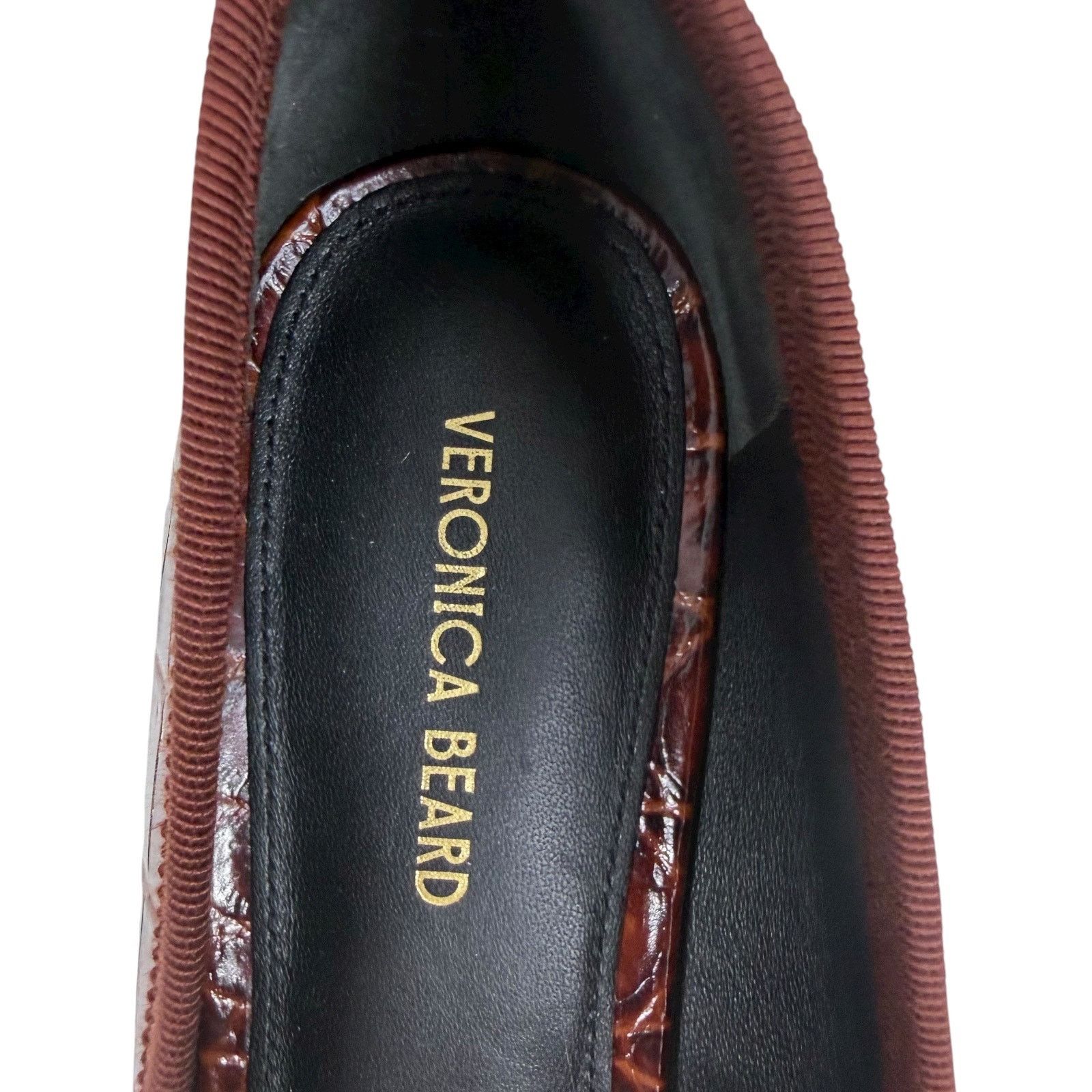 Veronica Beard Veronica Beard Cecile Bow Leather Pump Brown Size 7M Size US 7.5 / IT 37.5 - 11 Thumbnail