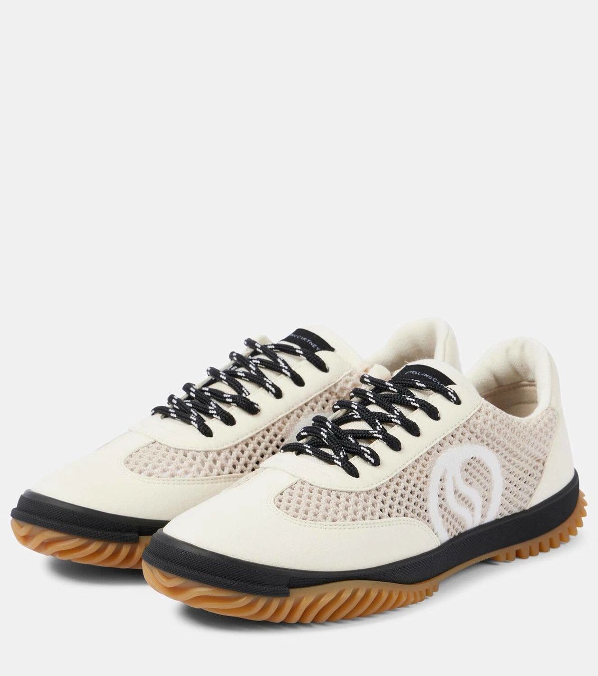 Stella McCartney o1s22i1n1024 S-Wave Sneakers in Beige Size US 8 / IT 38 - 5 Thumbnail