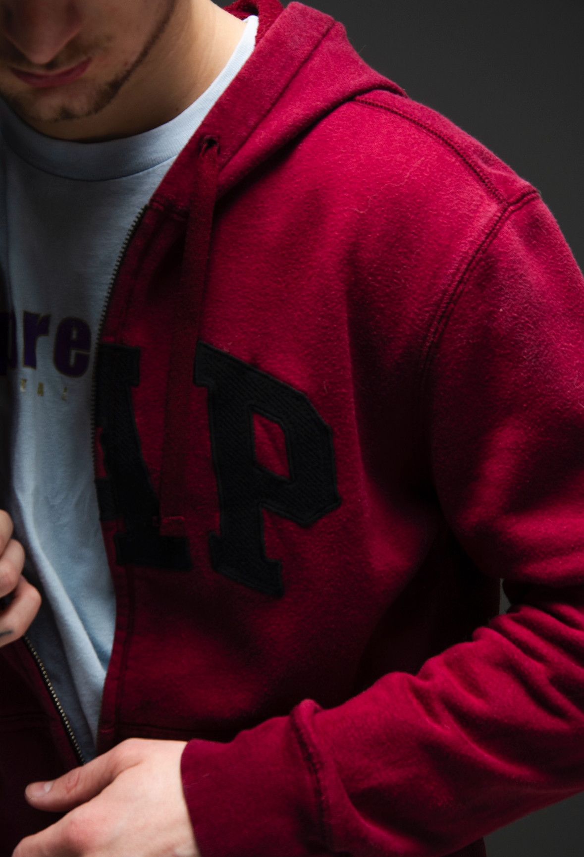 Gap × Vintage Zip up hoodie GAP BOXY FIT Size US M / EU 48-50 / 2 - 3 Thumbnail