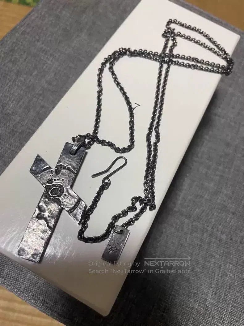 Julius Julius Diagonal Cross Pendant Necklace Size ONE SIZE - 1 Thumbnail