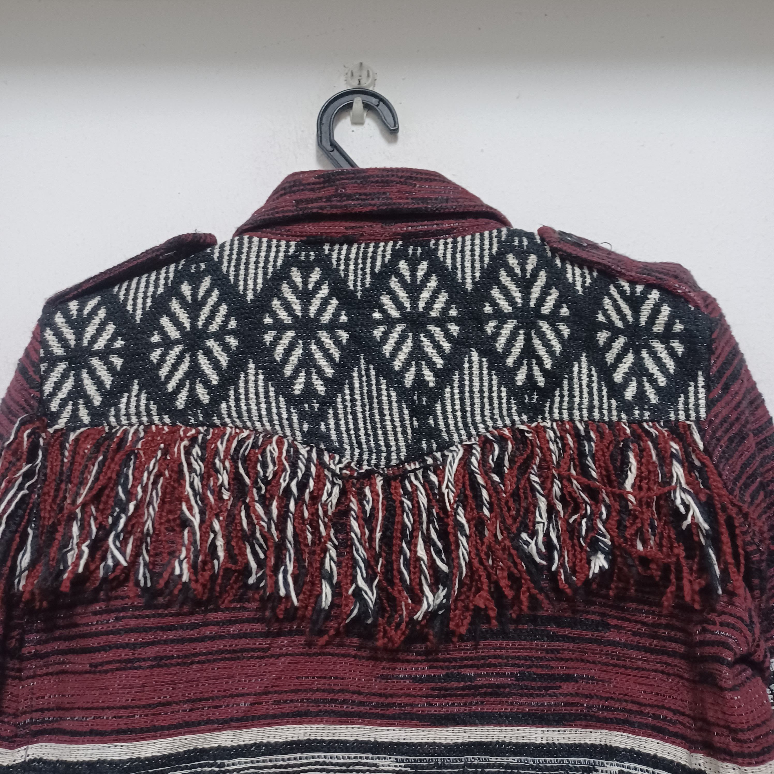 Mango × Native MNG Tribal Native Shacket Flannel Shirt Jacket Size S / US 4 / IT 40 - 6 Thumbnail