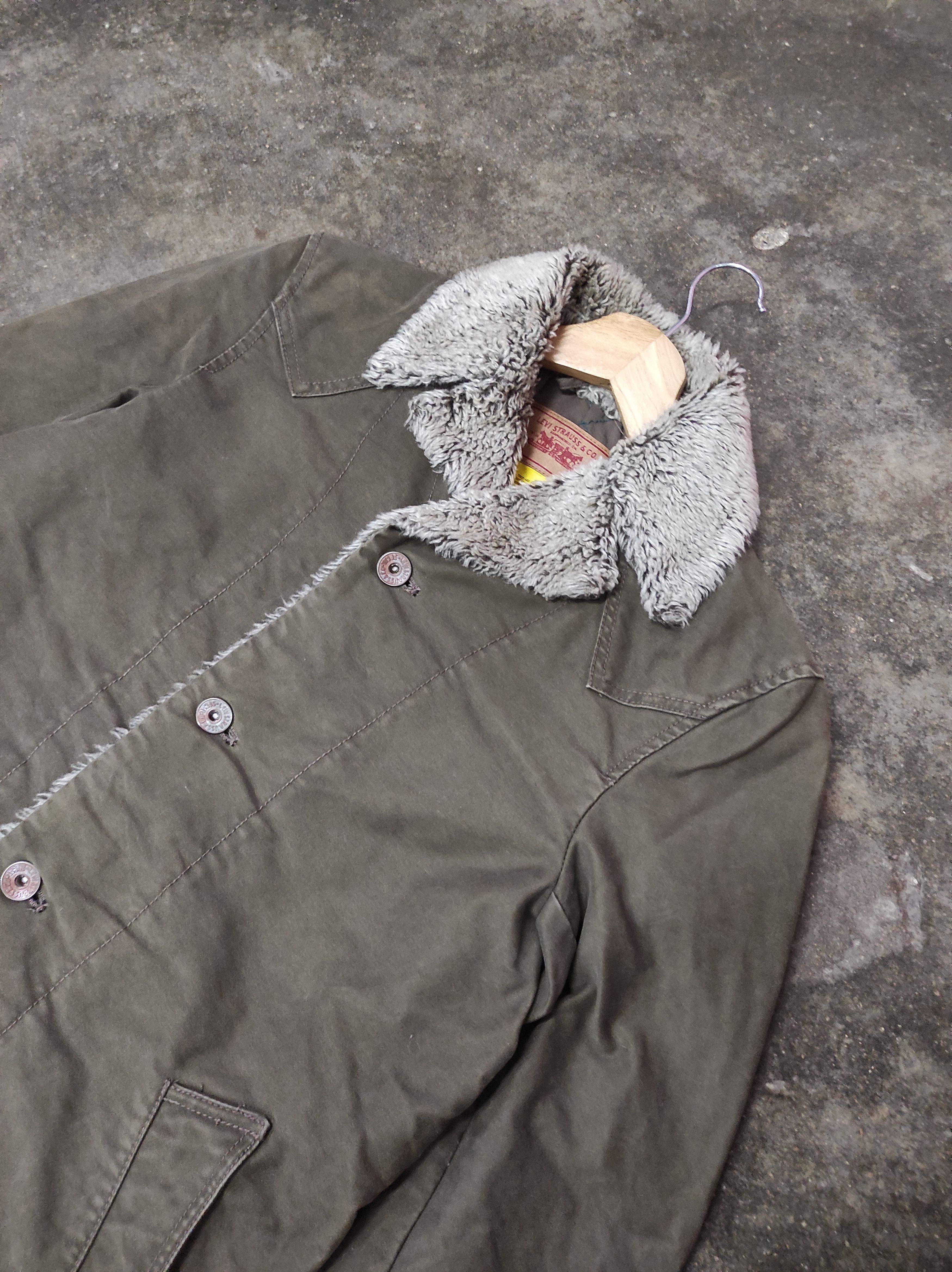 Levi's LEVIS SHERPA COLLAR JACKET FADED Size US S / EU 44-46 / 1 - 4 Thumbnail