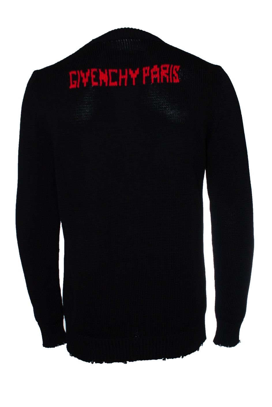 Givenchy Givenchy, Logo cotton knit sweater Size US L / EU 52-54 / 3 - 2 Thumbnail