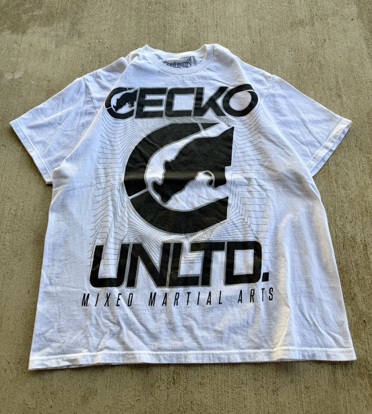 Ecko Unltd. Ecko Unltd Shirt XXLarge White Graphic MMA Rhino Logo Size US XXL / EU 58 / 5 - 1 Thumbnail