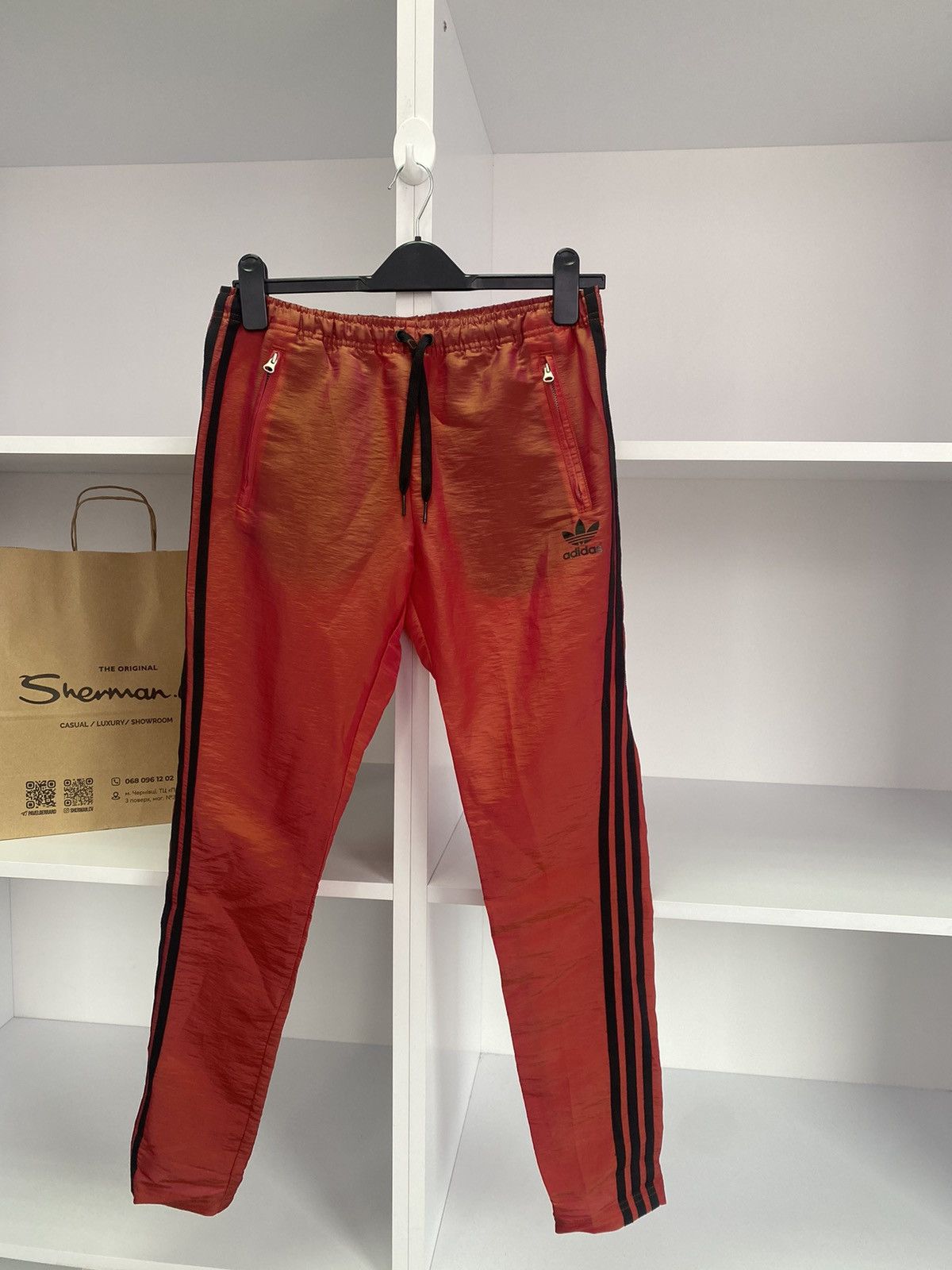 Adidas × Designer × Vintage Vintage Adidas Originals x Rita Ora Space Shifter Pants Size 30" / US 8 / IT 44 - 5 Thumbnail