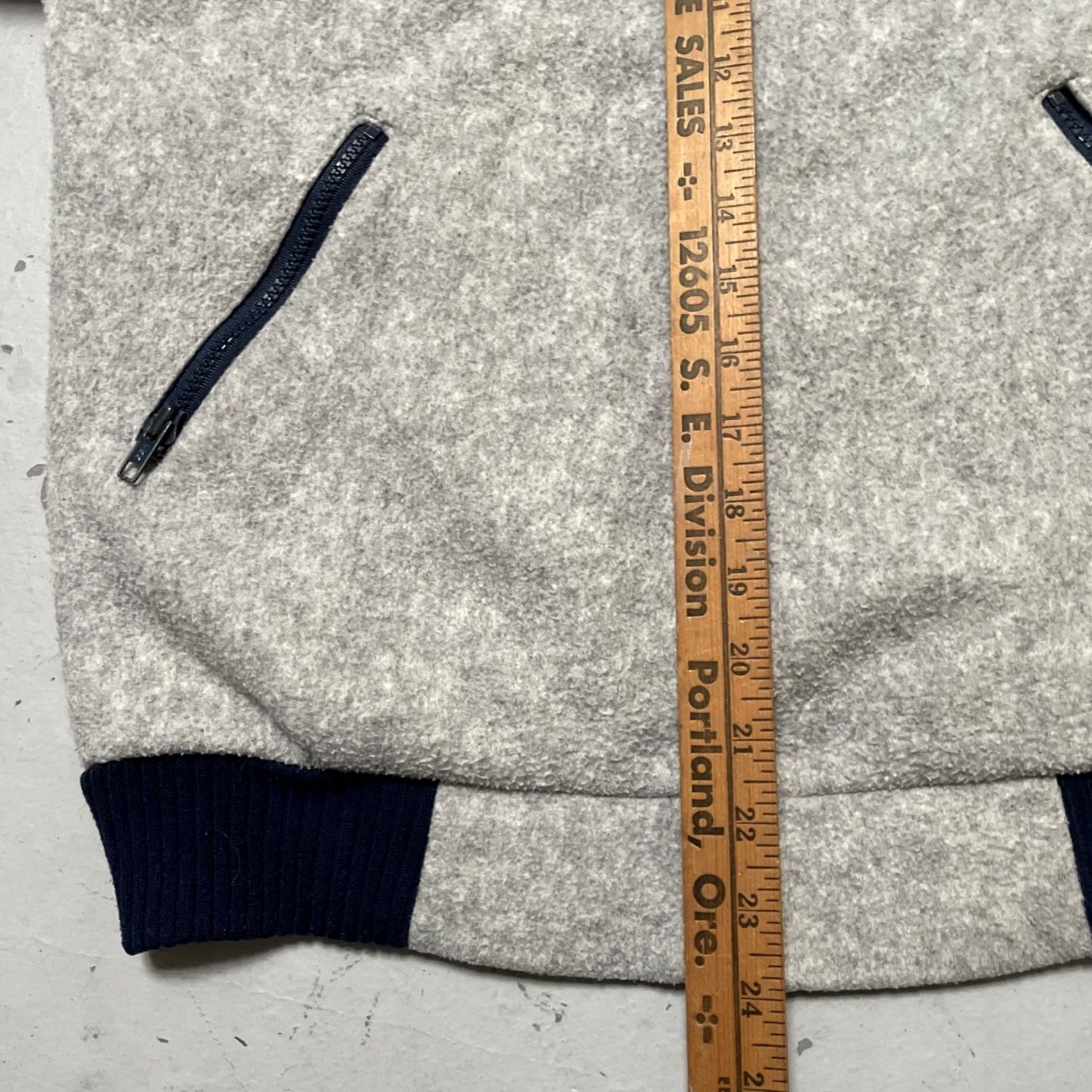 Patagonia VINTAGE Patagonia Big Label Tag Full Zip Fleece Outdoor Ski Sweater Grey S Size US S / EU 44-46 / 1 - 6 Thumbnail